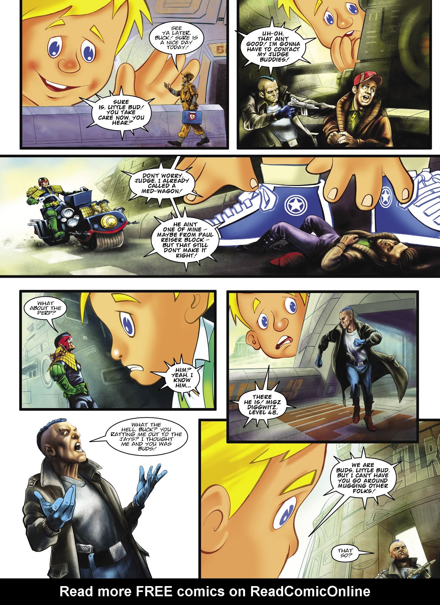Read online 2000 AD comic -  Issue #2113 - 5