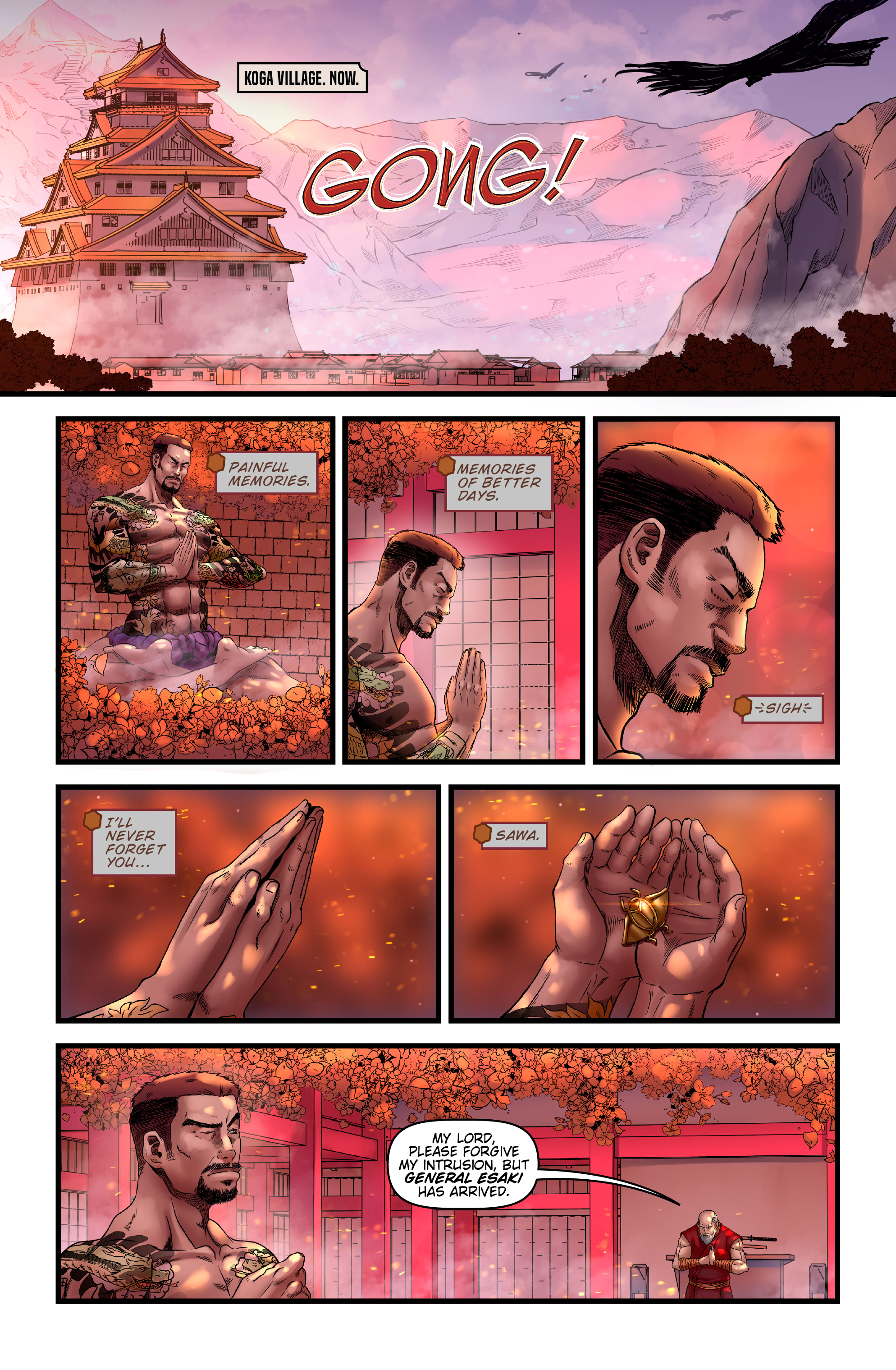 Read online Honor and Curse comic -  Issue #7 - 8