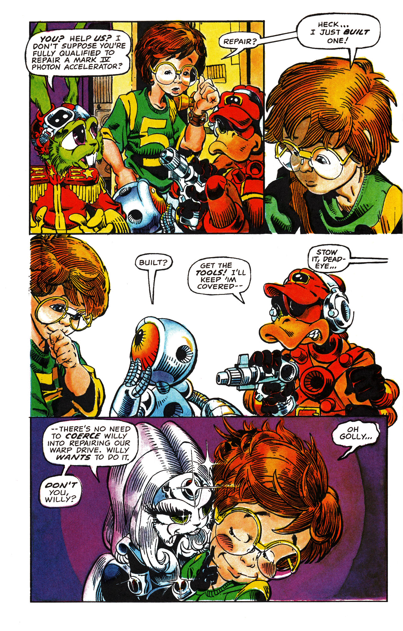 Read online Bucky O'Hare (1991) comic -  Issue #2 - 20