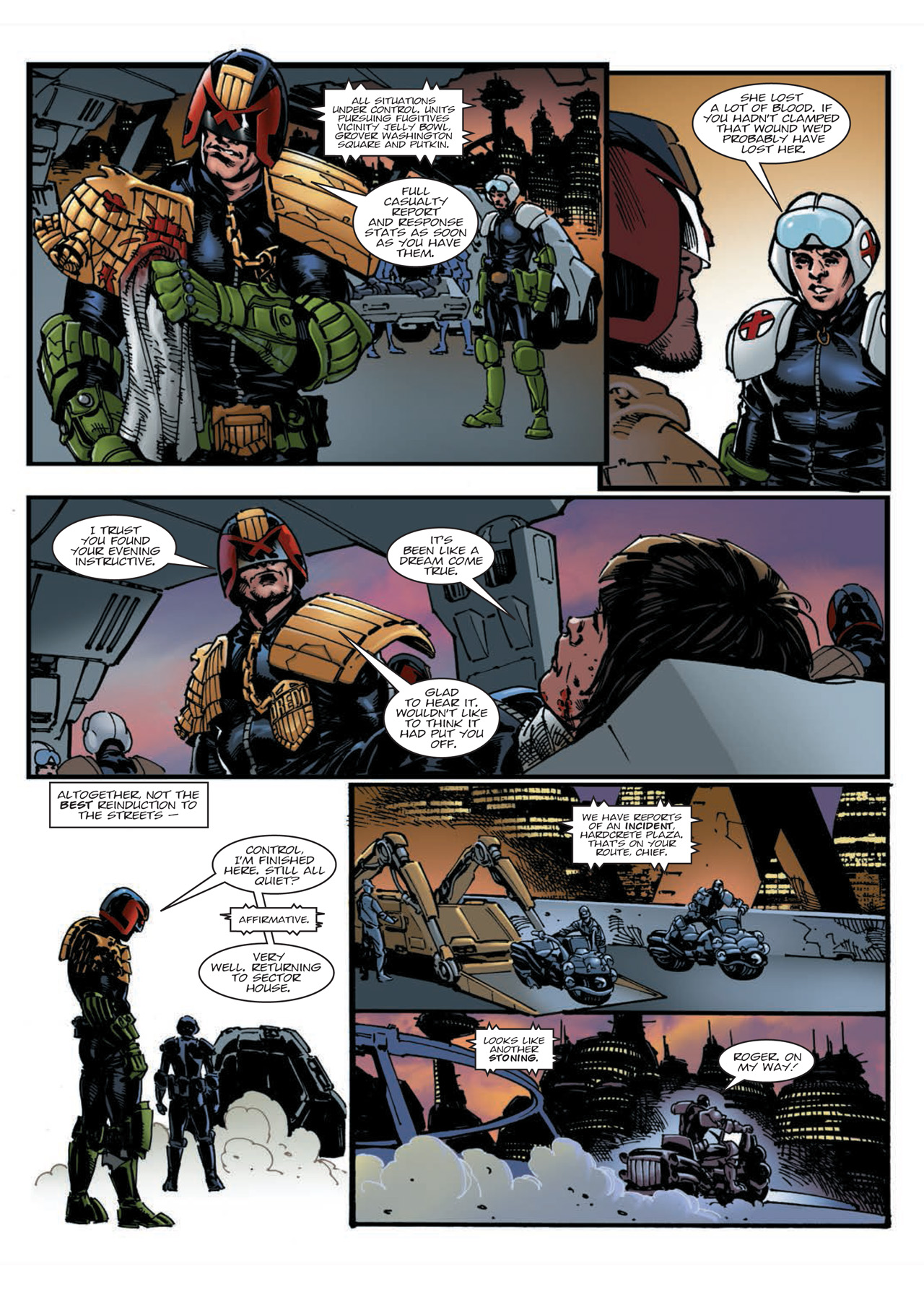 Read online Judge Dredd: Day of Chaos - The Fourth Faction comic -  Issue # TPB (Part 1) - 67