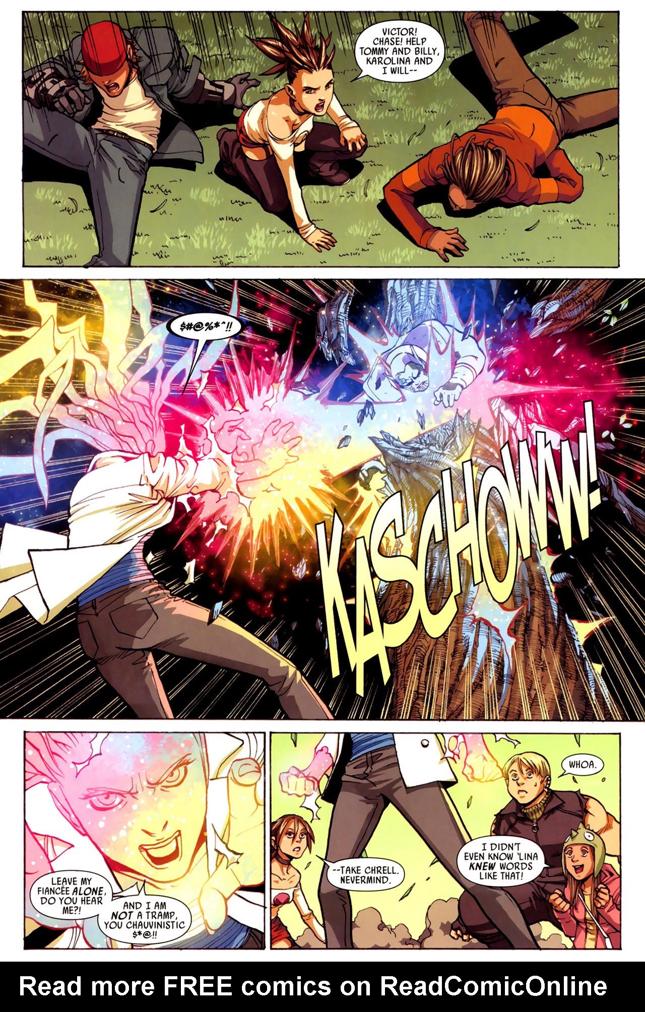 Read online Secret Invasion: Runaways/Young Avengers comic -  Issue #3 - 12