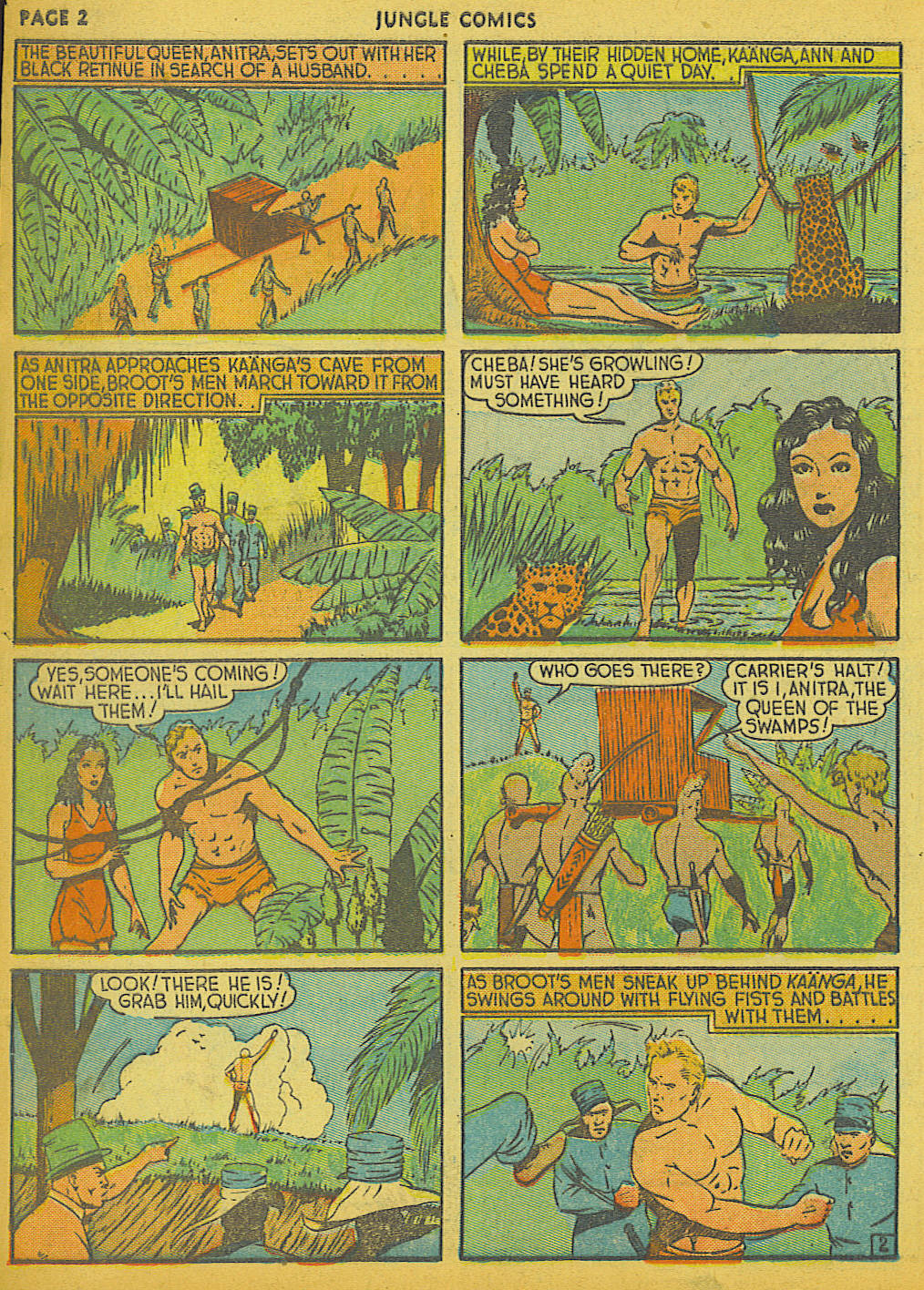 Read online Jungle Comics comic -  Issue #6 - 4