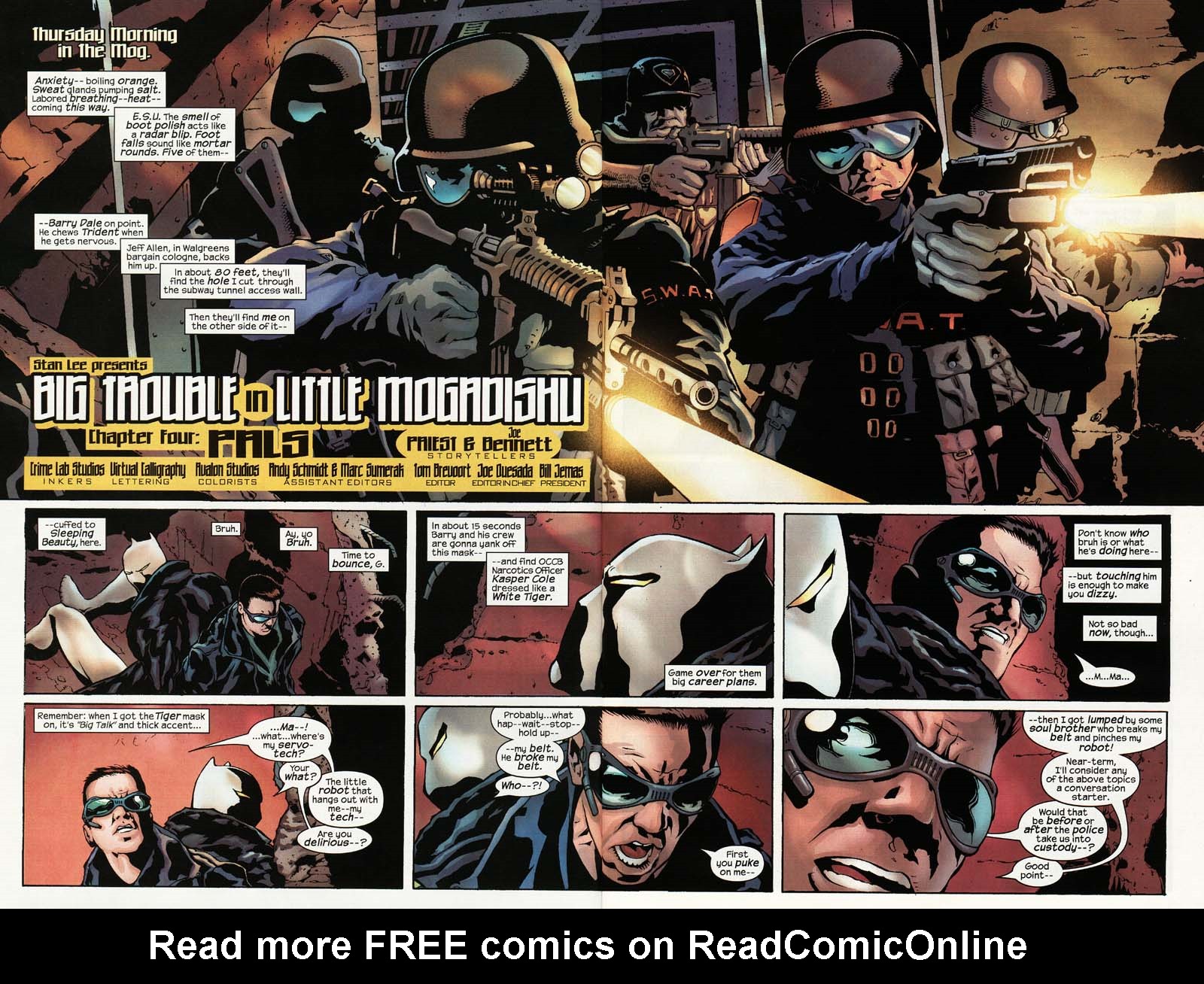 Read online The Crew comic -  Issue #4 - 5