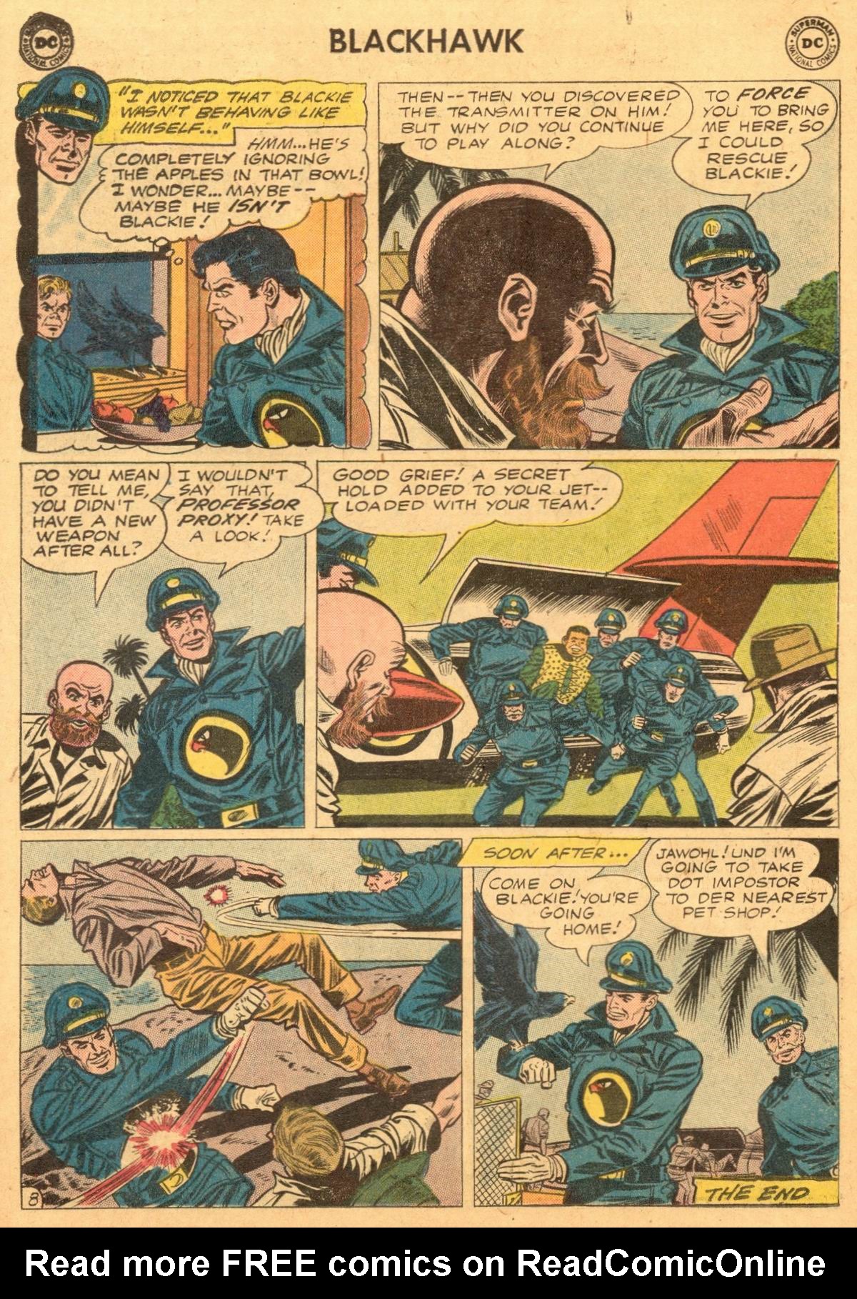 Read online Blackhawk (1957) comic -  Issue #160 - 10