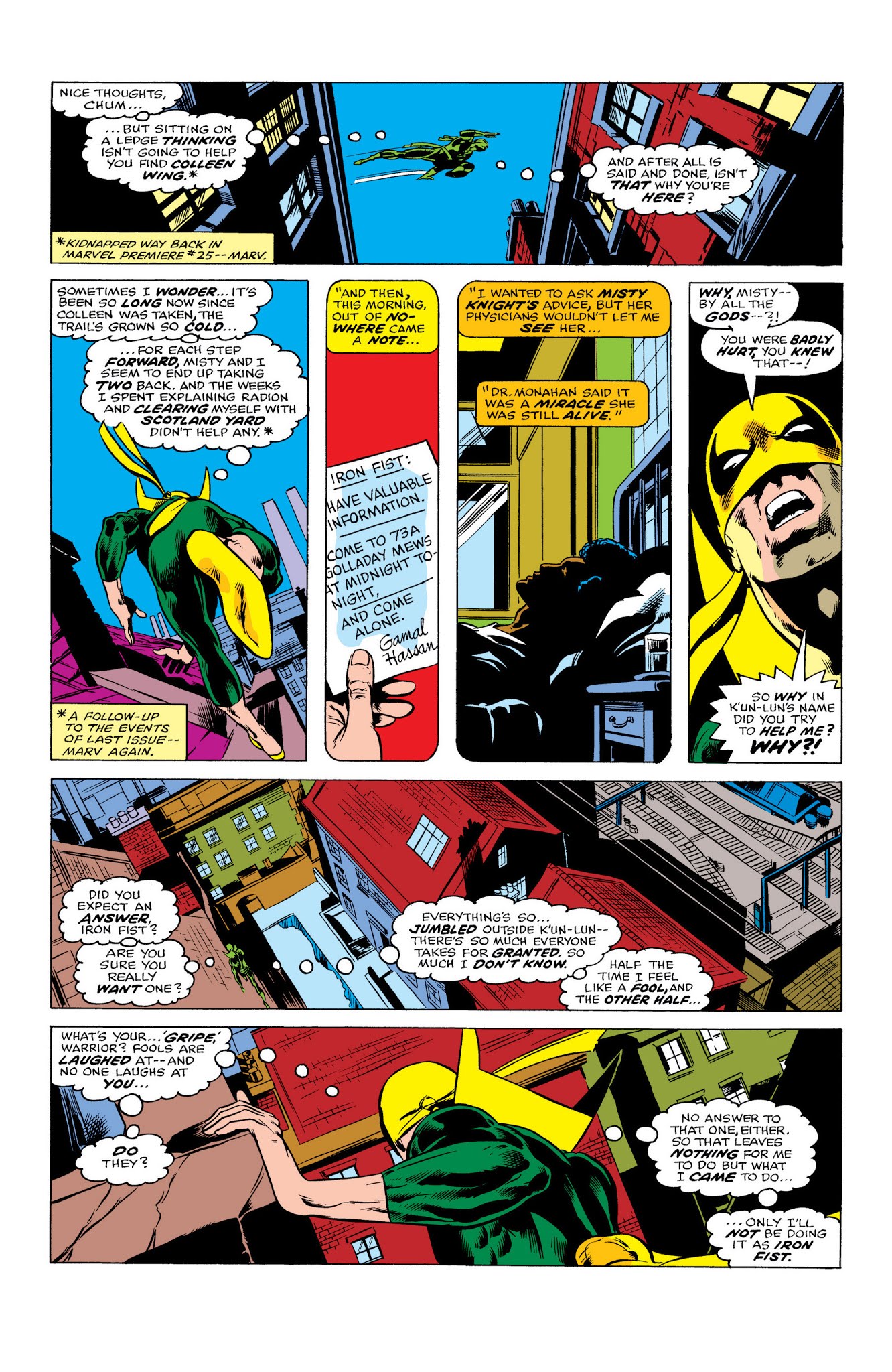 Read online Marvel Masterworks: Iron Fist comic -  Issue # TPB 2 (Part 1) - 46