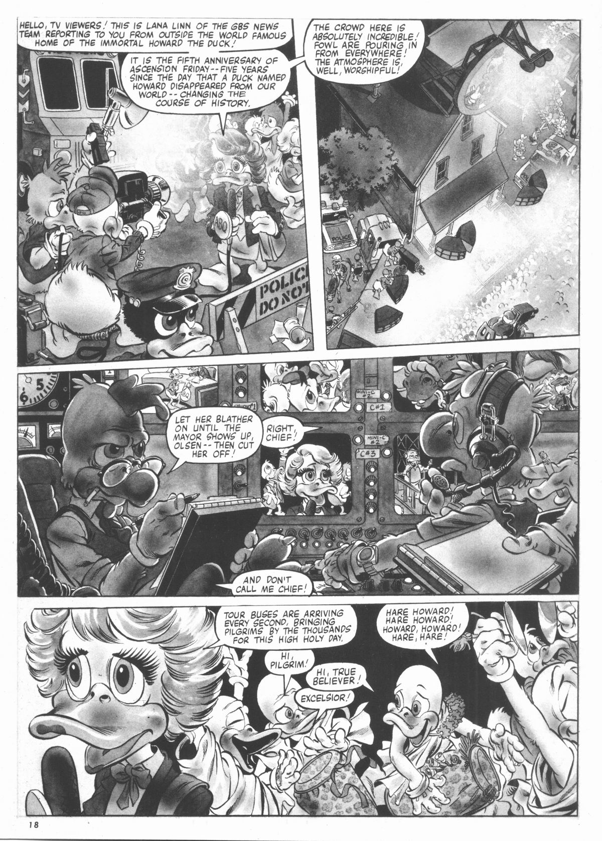 Read online Howard the Duck (1979) comic -  Issue #6 - 18