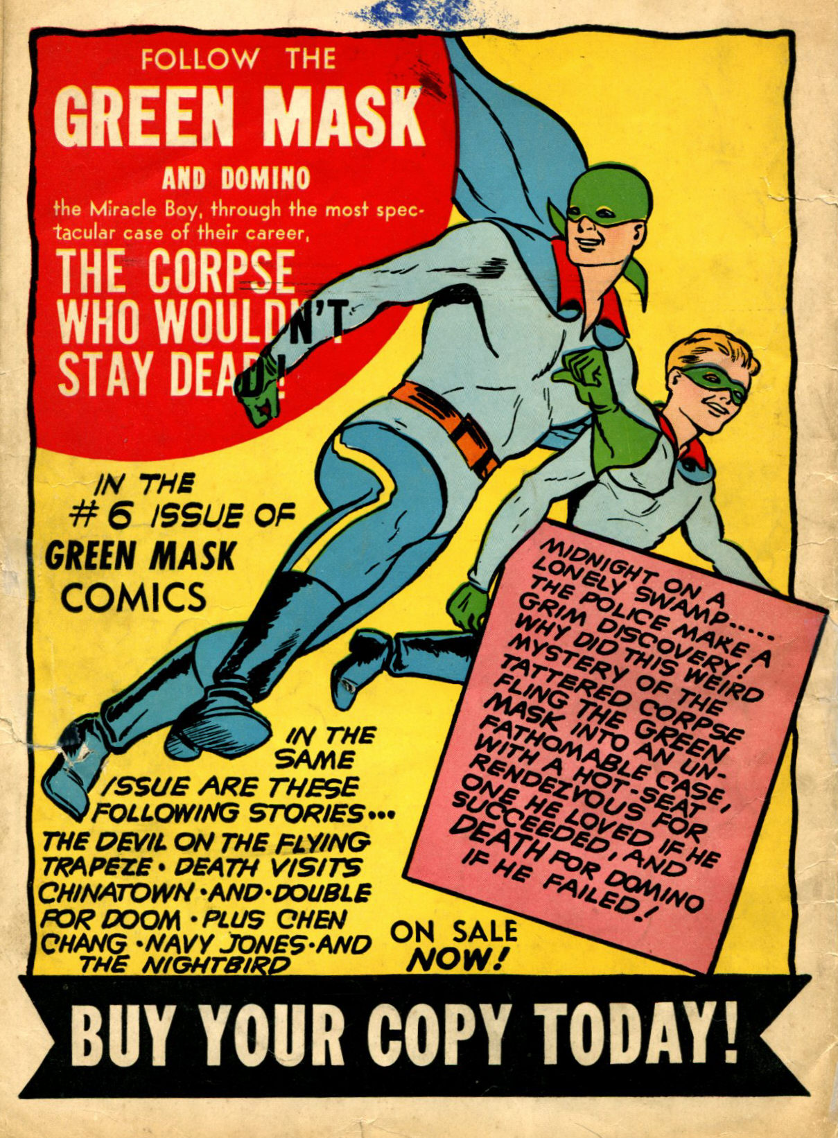 Read online Samson (1940) comic -  Issue #6 - 68