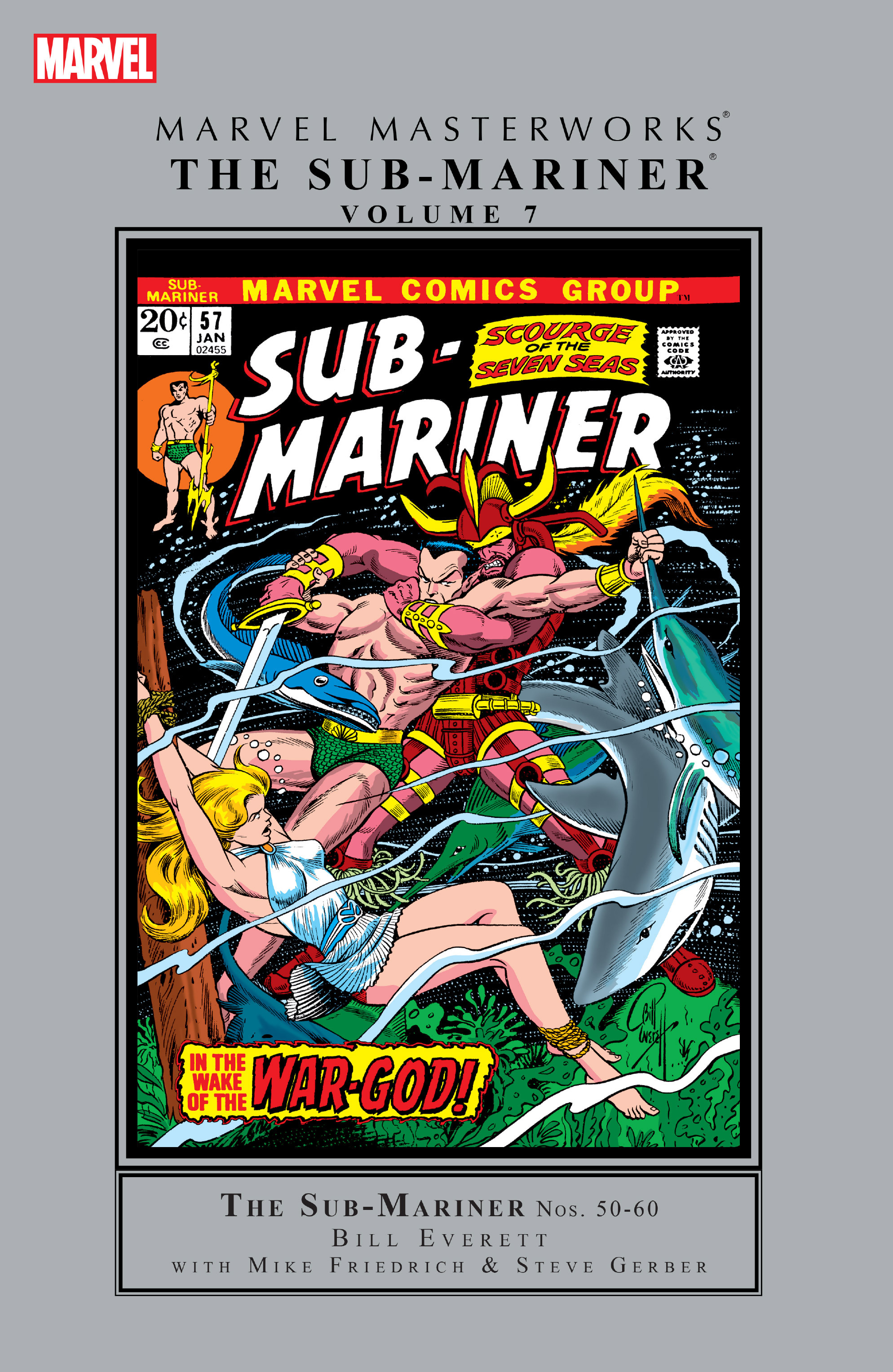 Read online Marvel Masterworks: The Sub-Mariner comic -  Issue # TPB 7 (Part 1) - 1