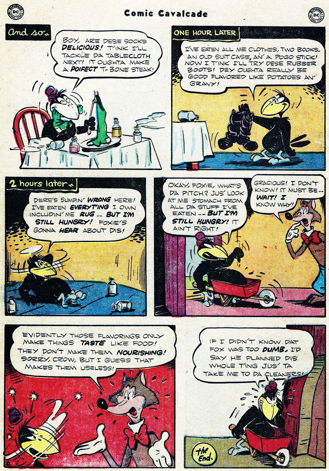 Read online Comic Cavalcade comic -  Issue #37 - 10