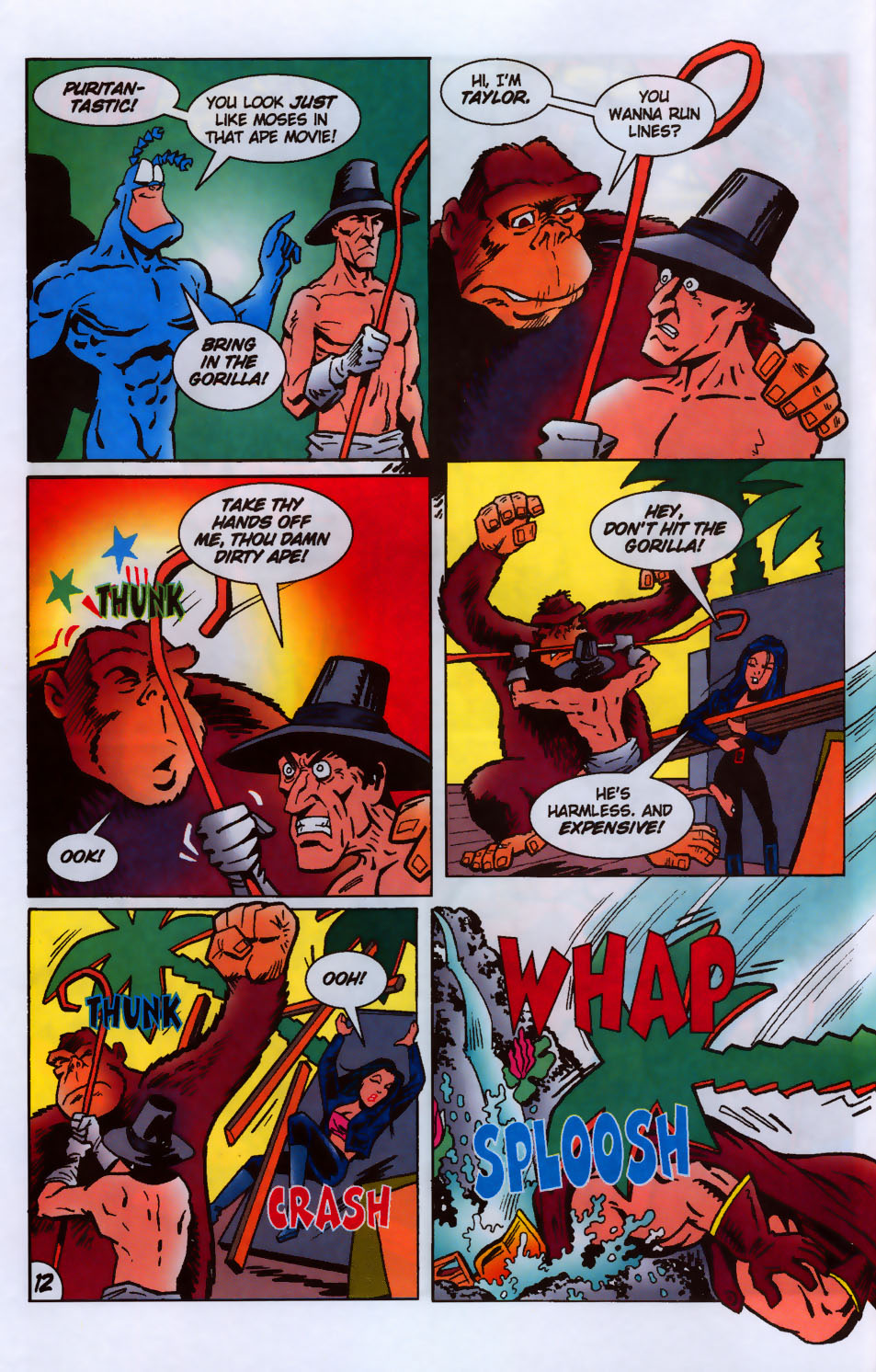 Read online The Tick's Big Xmas Trilogy comic -  Issue #2 - 14