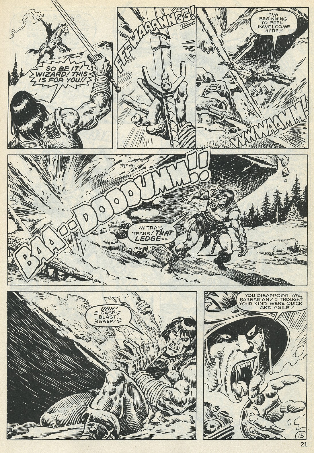The Savage Sword Of Conan issue 132 - Page 21