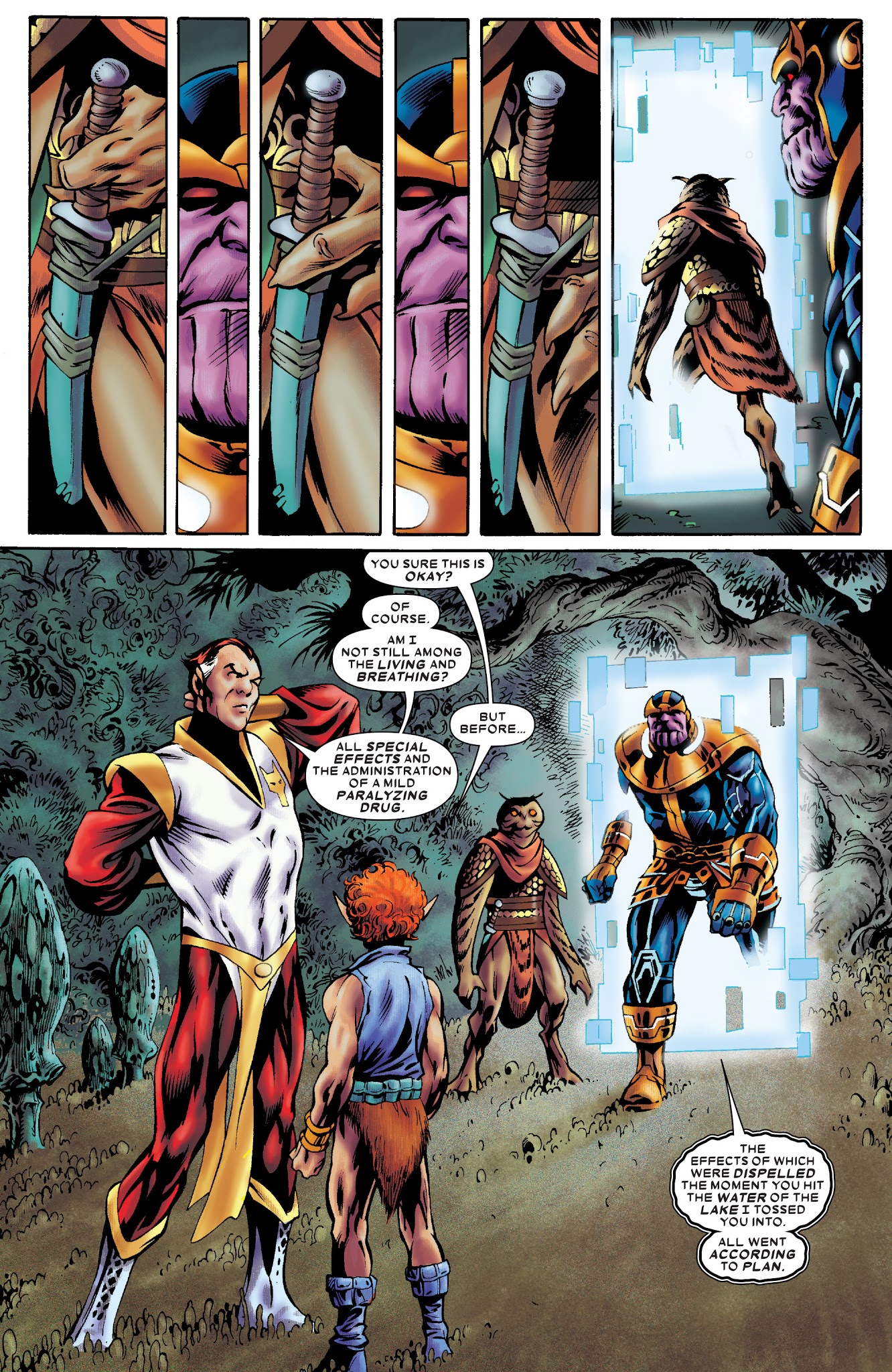 Read online Thanos: The Infinity Siblings comic -  Issue # TPB - 76