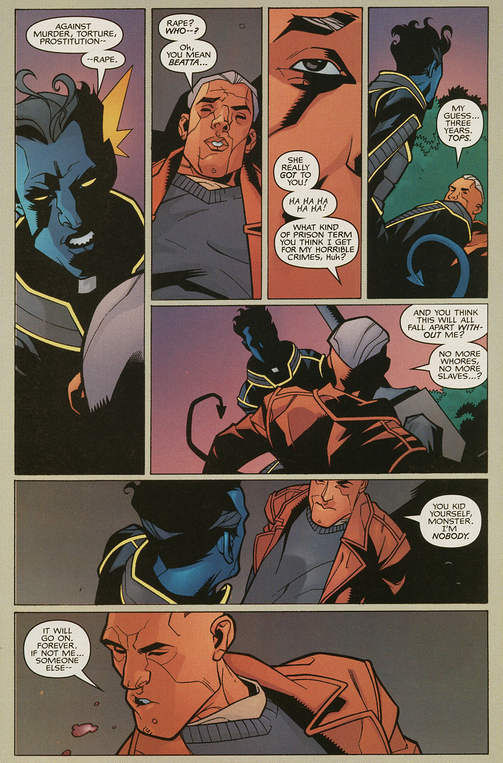Read online Nightcrawler (2002) comic -  Issue #4 - 21