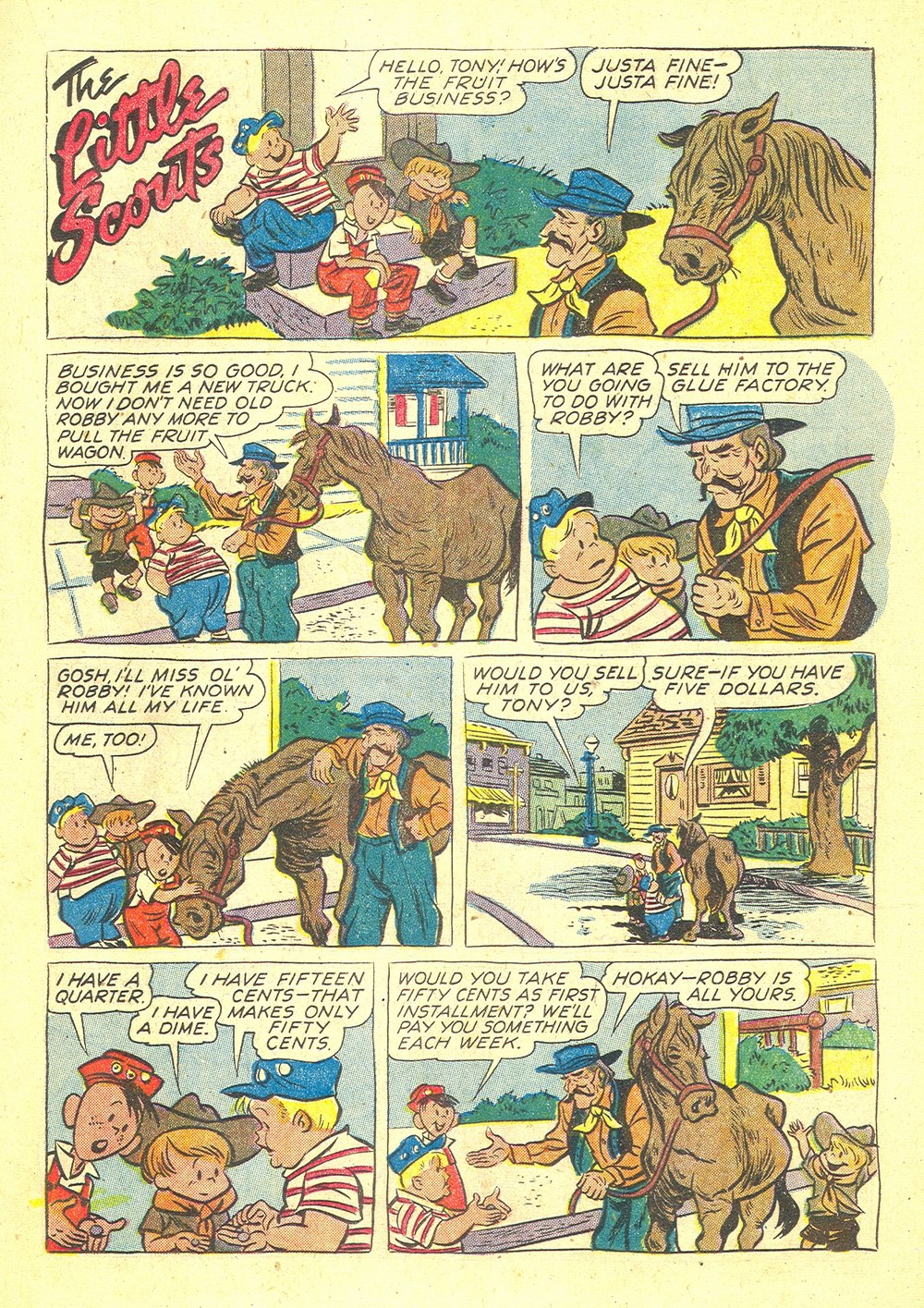 Read online Four Color Comics comic -  Issue #462 - 21