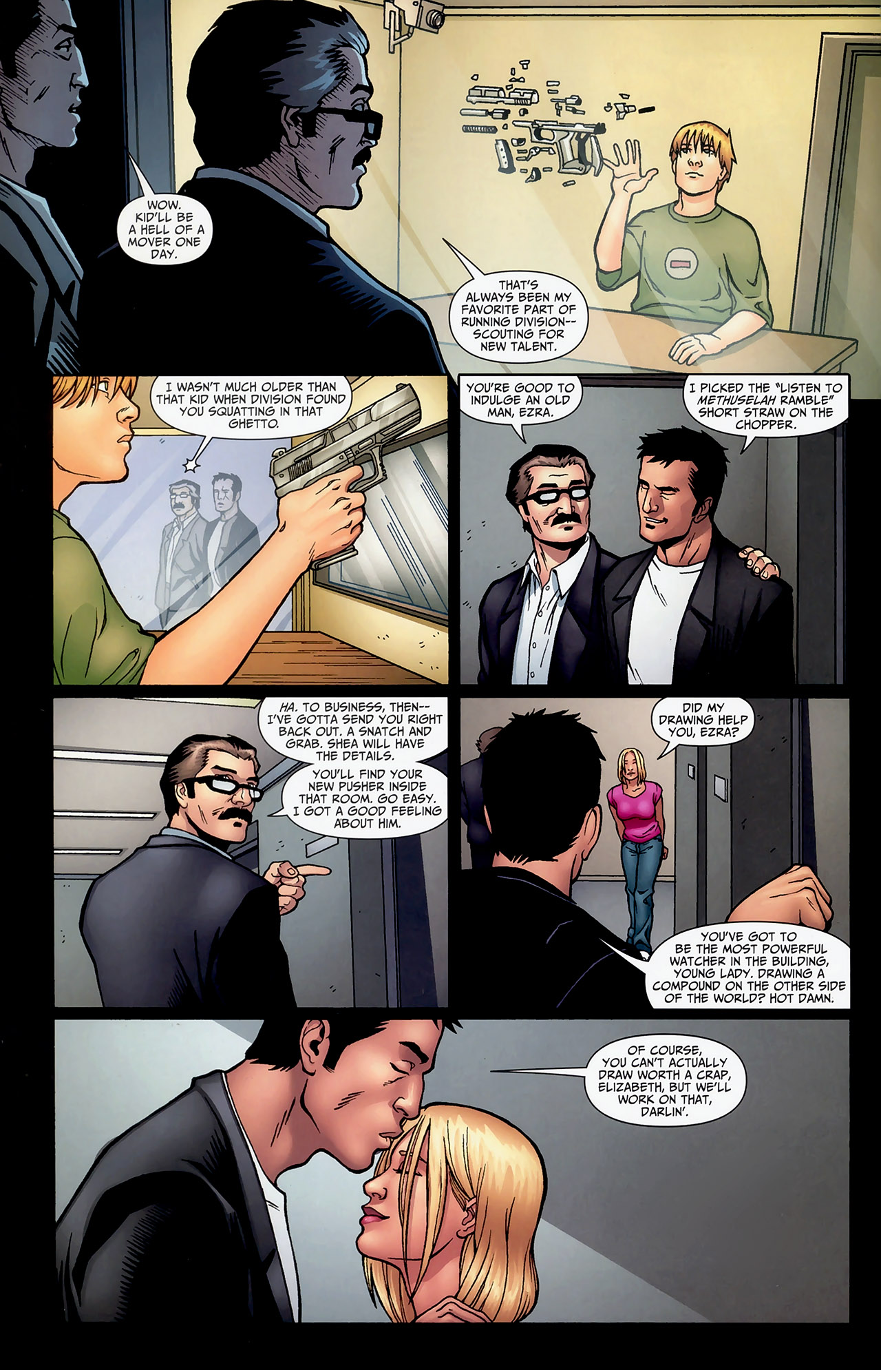Read online Push comic -  Issue #1 - 12