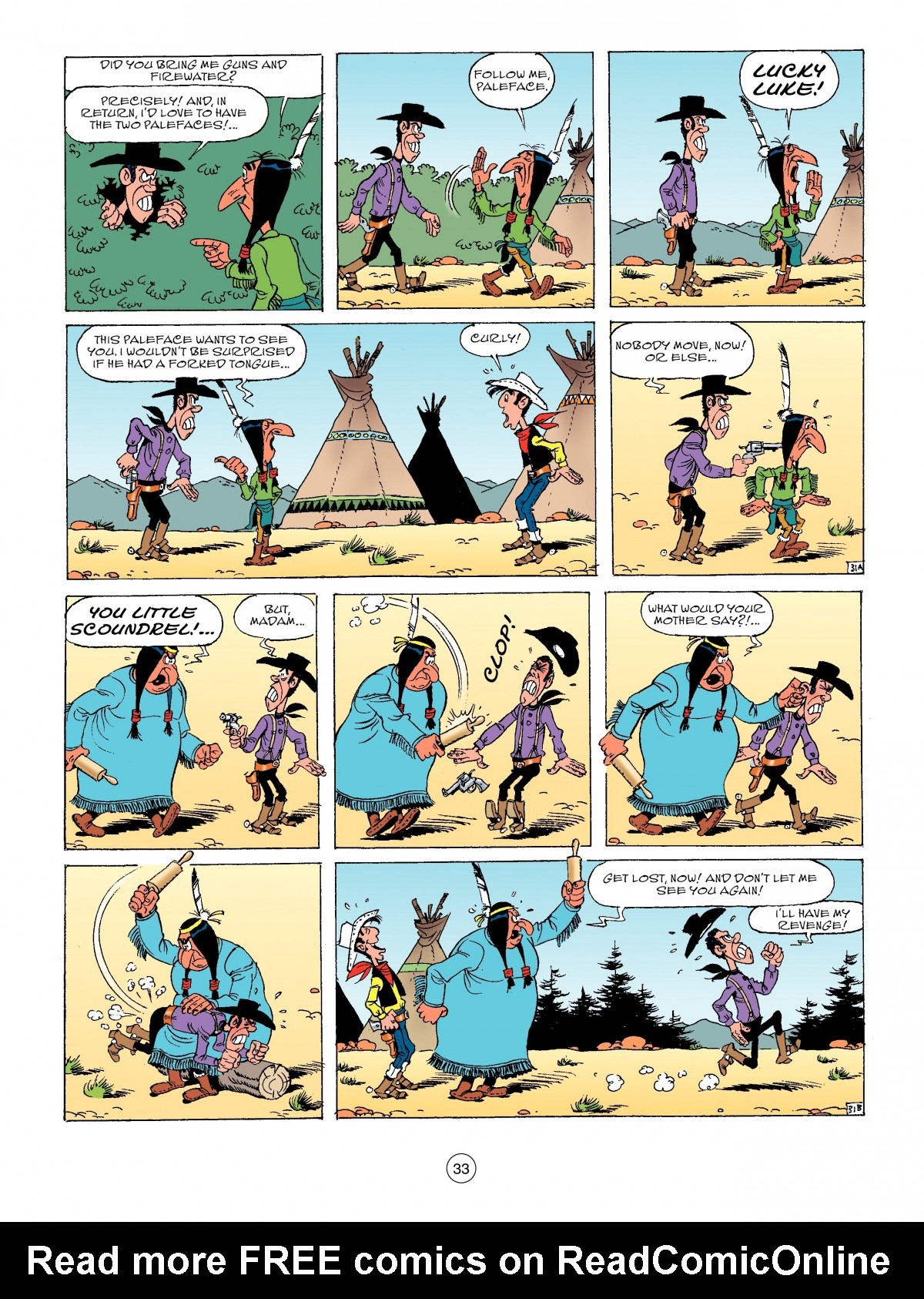 Read online A Lucky Luke Adventure comic -  Issue #51 - 33