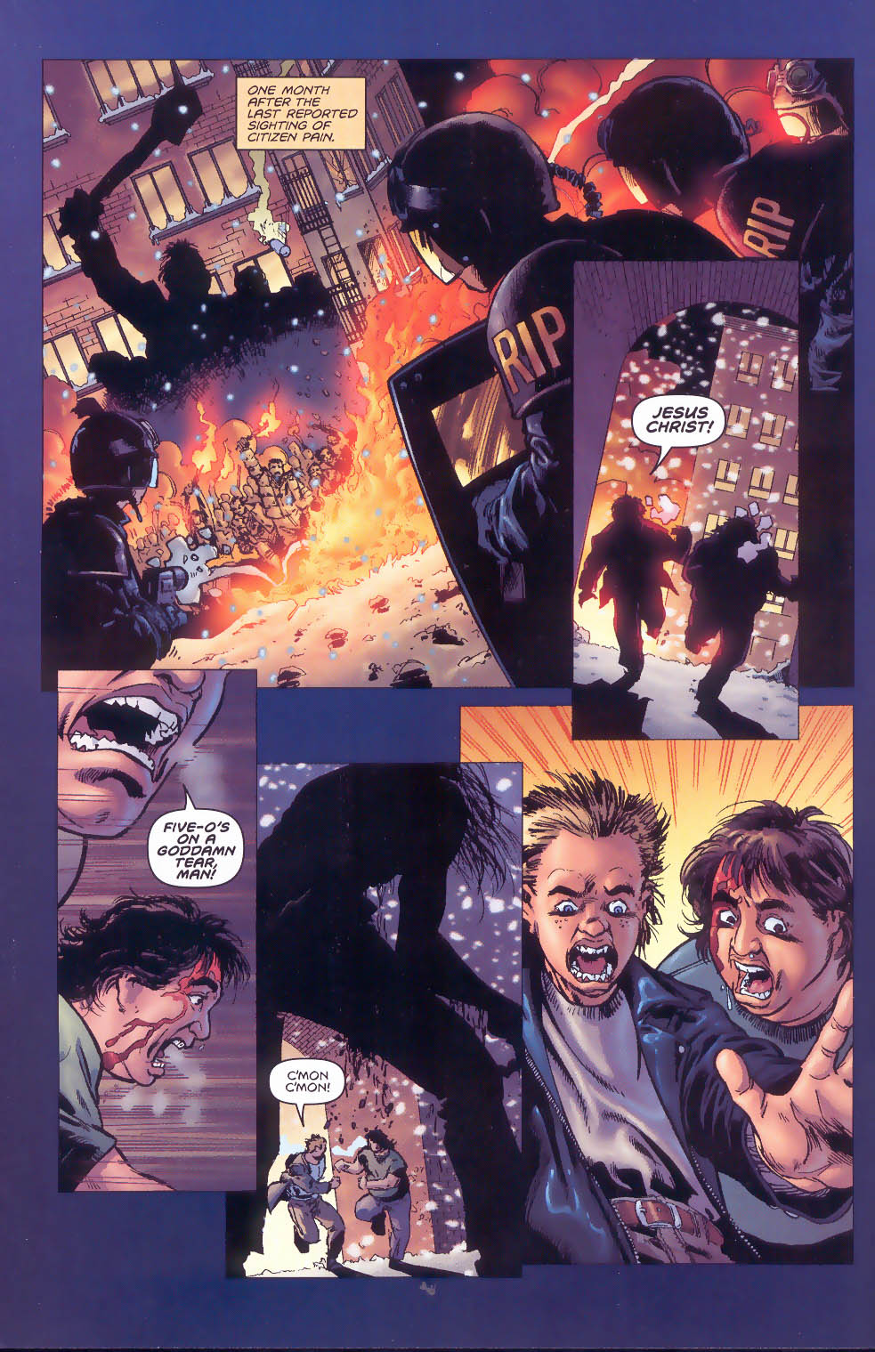 Read online Violent Messiahs: Lamenting Pain comic -  Issue #1 - 4
