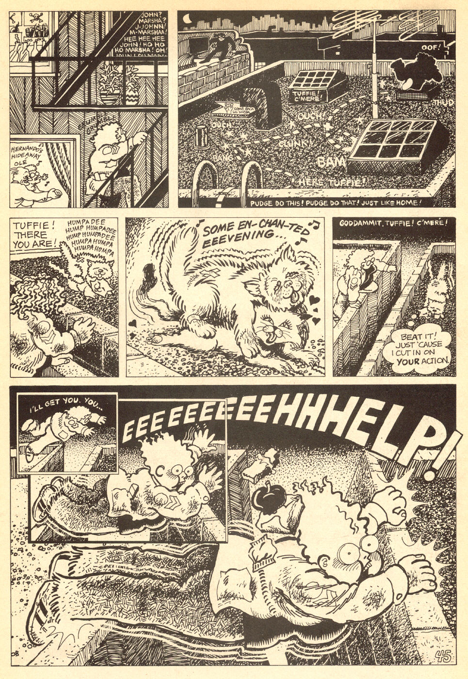 Read online The Further Fattening Adventures of Pudge, Girl Blimp comic -  Issue #3 - 47