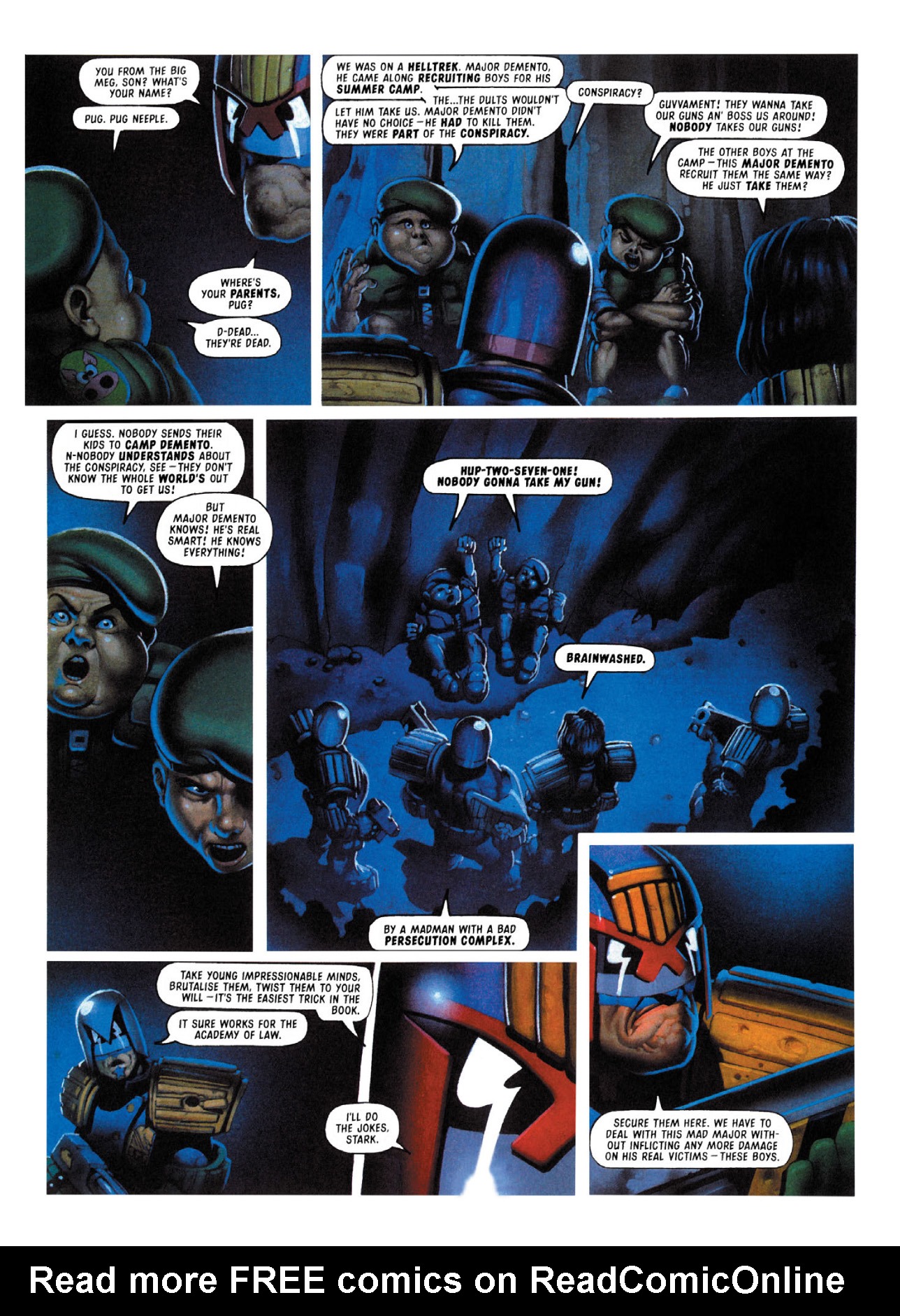 Read online Judge Dredd: The Complete Case Files comic -  Issue # TPB 26 - 116