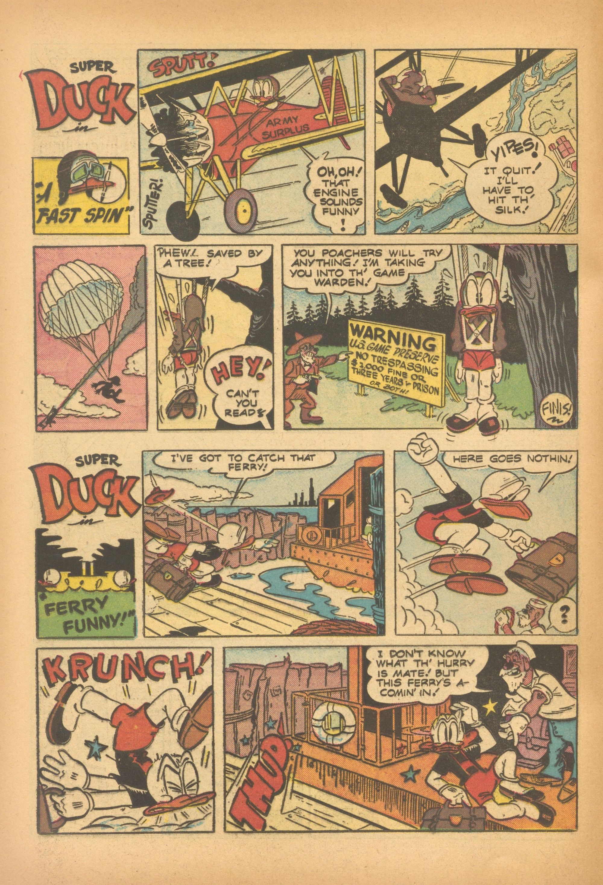 Read online Super Duck Comics comic -  Issue #61 - 26