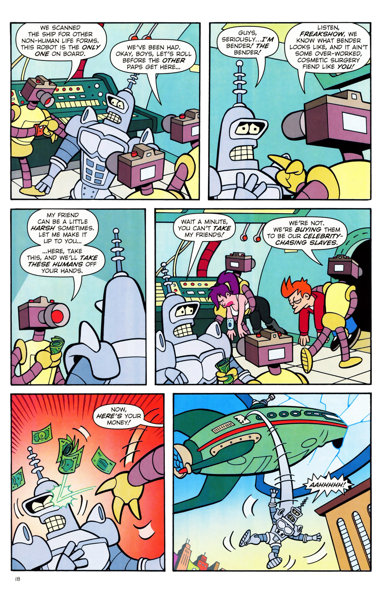 Read online Futurama Comics comic -  Issue #52 - 17