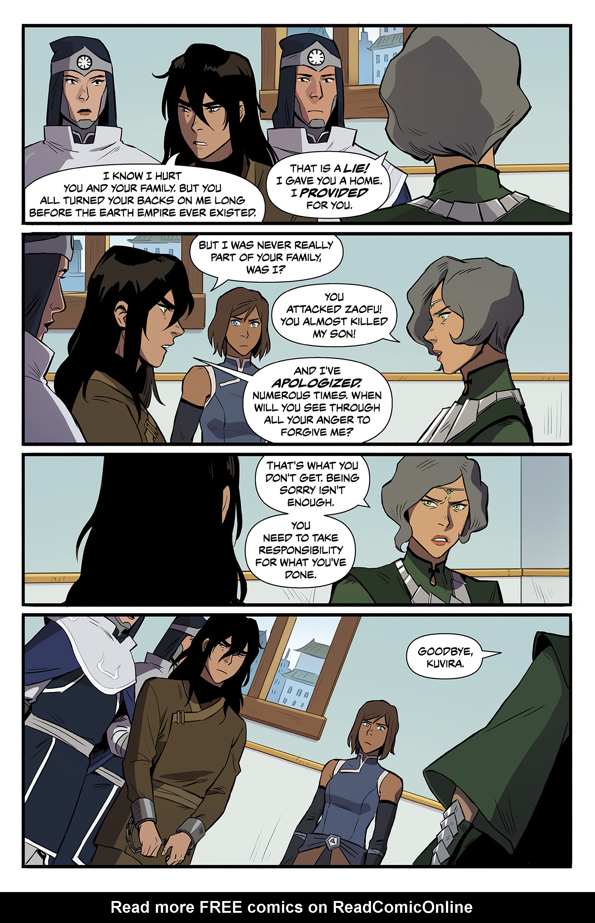 Read online The Legend of Korra: Ruins of the Empire Omnibus comic -  Issue # TPB (Part 1) - 23