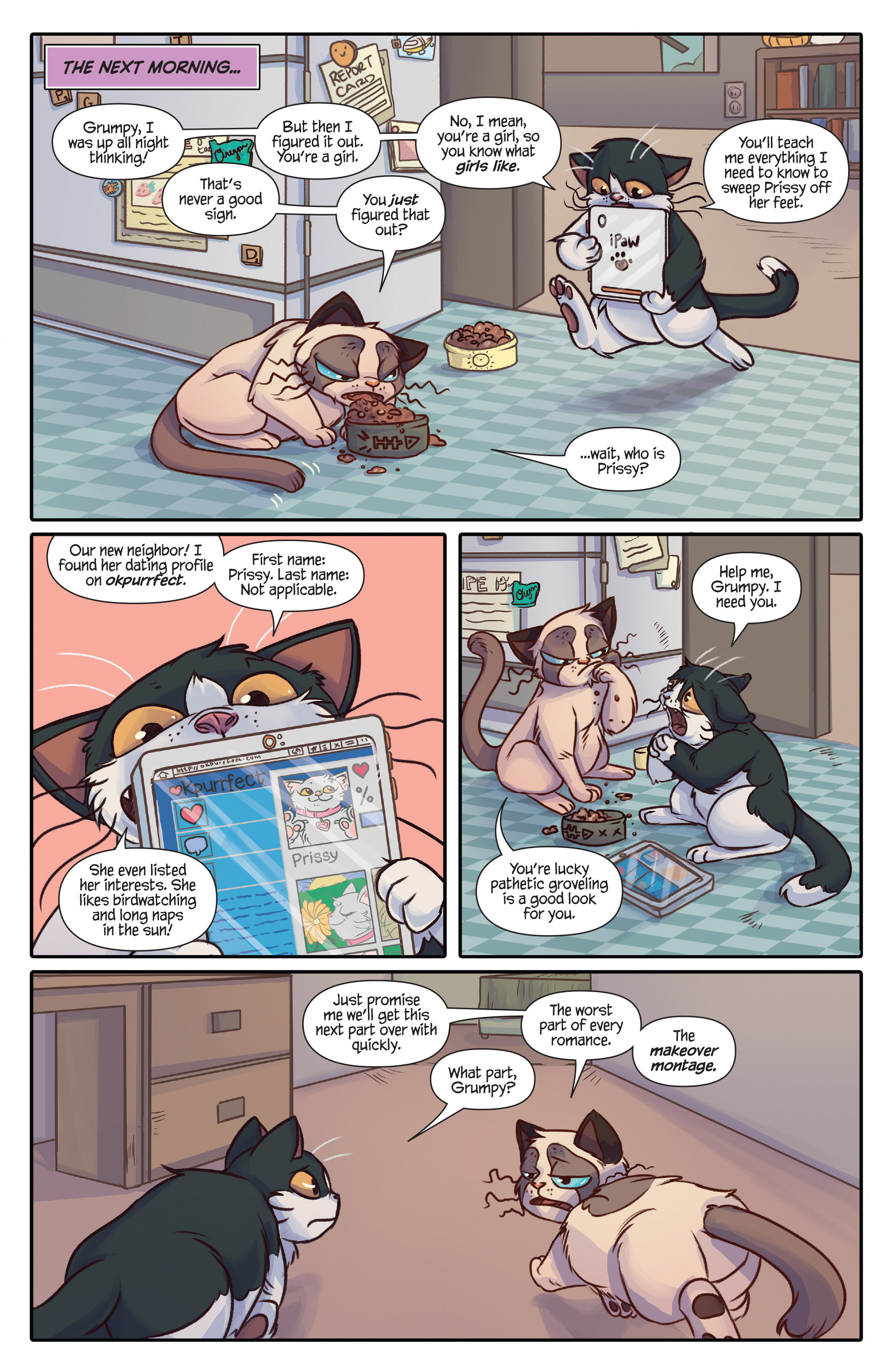 Read online Grumpy Cat & Pokey comic -  Issue #2 - 5