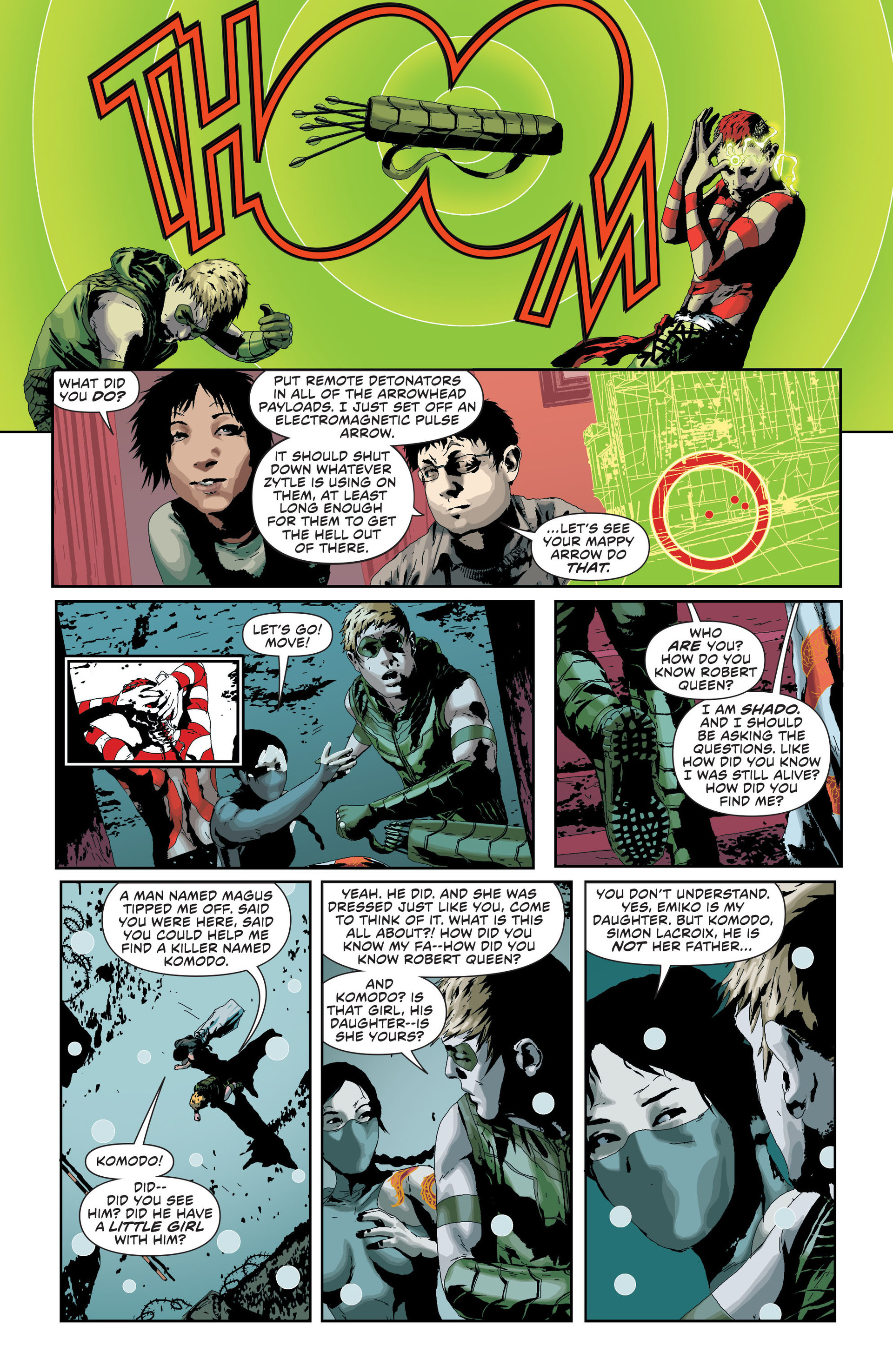 Read online Green Arrow (2011) comic -  Issue #22 - 18