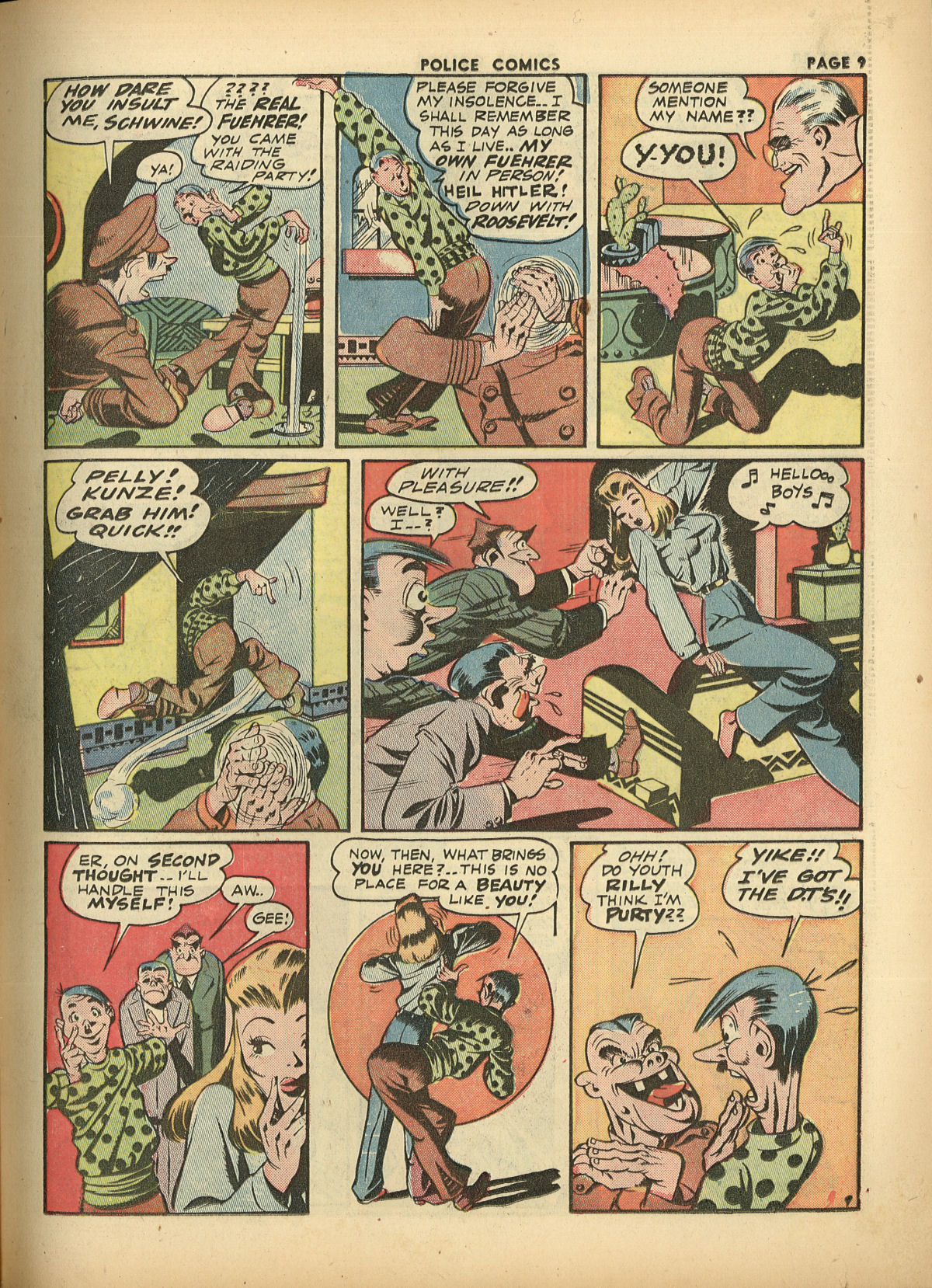 Read online Police Comics comic -  Issue #15 - 11