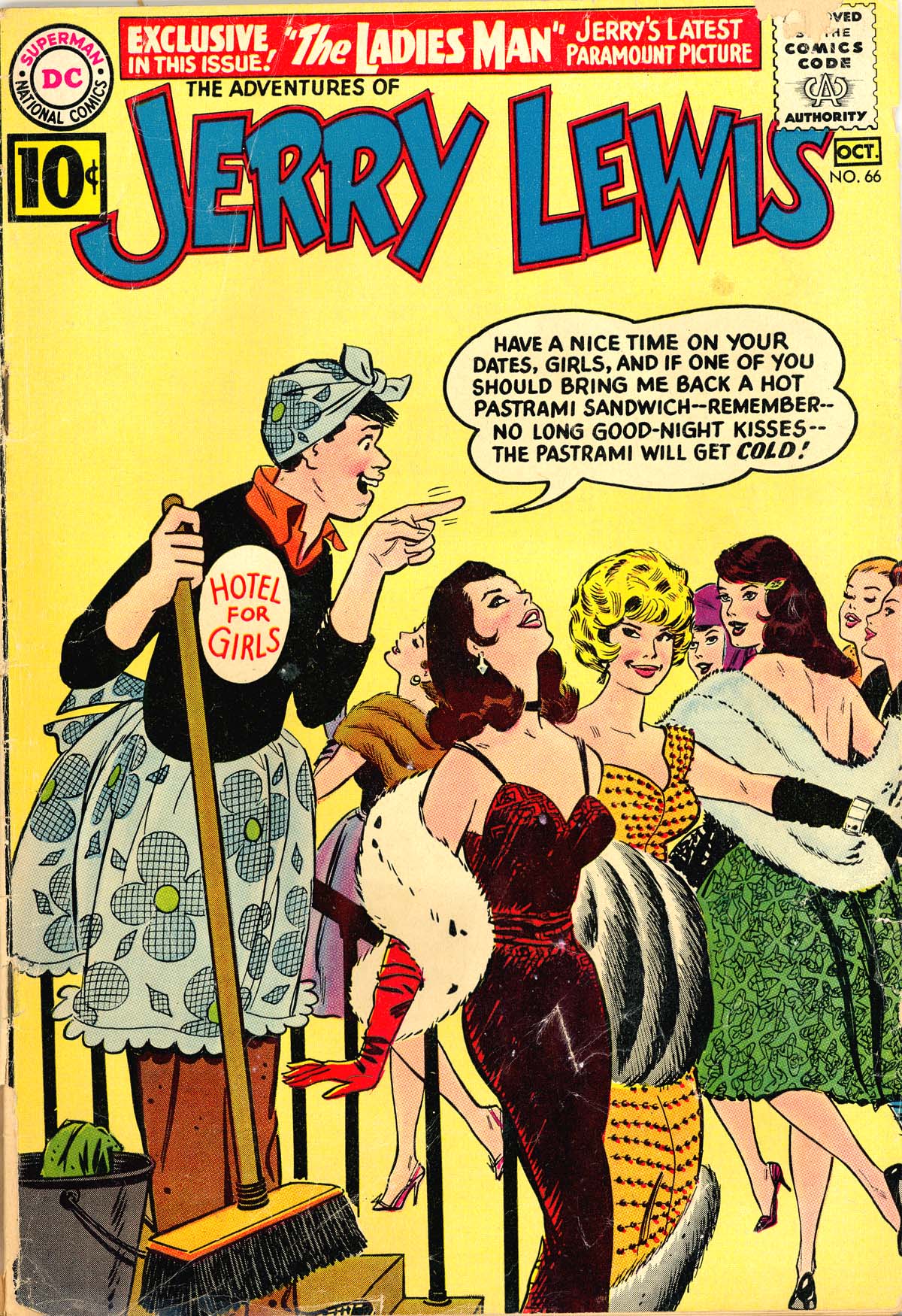 Read online The Adventures of Jerry Lewis comic -  Issue #66 - 1