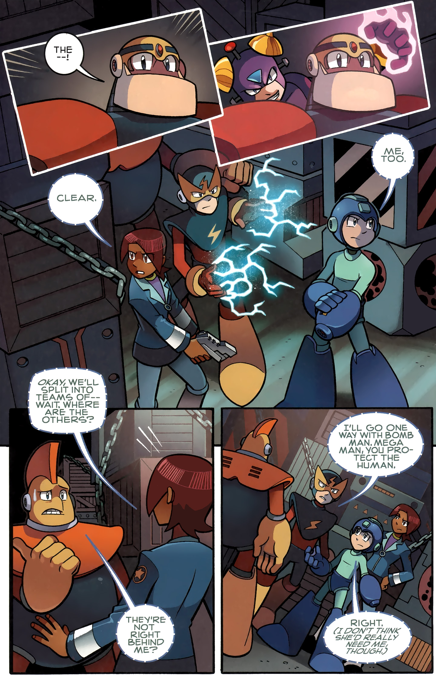 Read online Mega Man comic -  Issue #7 - 16