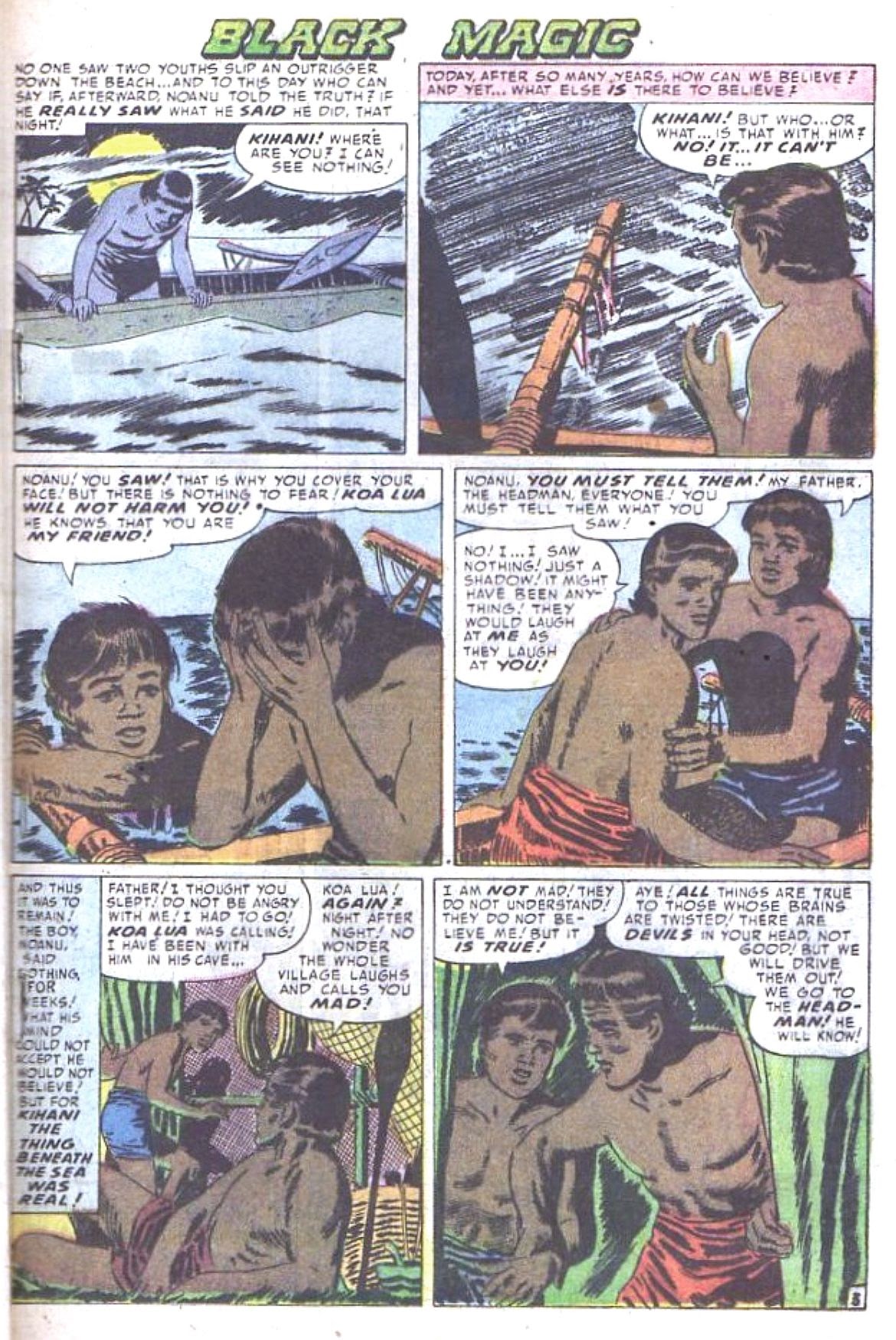 Read online Black Magic (1950) comic -  Issue #18 - 23