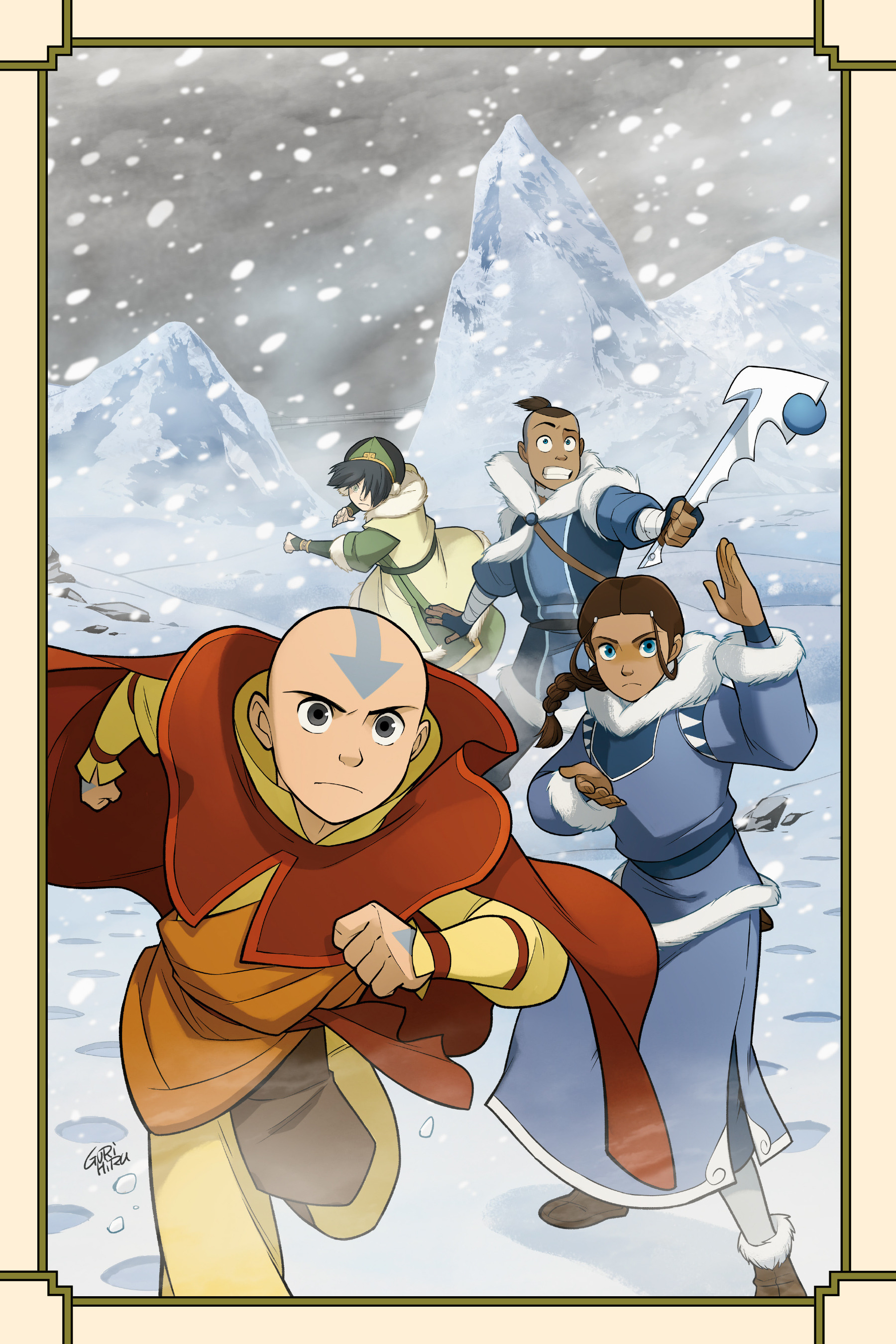 Read online Nickelodeon Avatar: The Last Airbender - North and South comic -  Issue #3 - 3