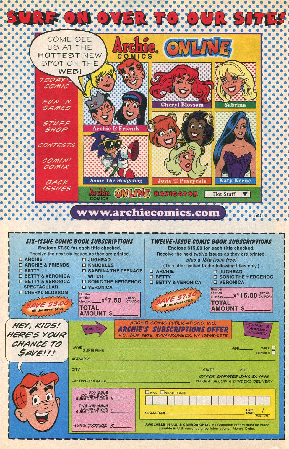Read online Betty and Veronica (1987) comic -  Issue #120 - 12