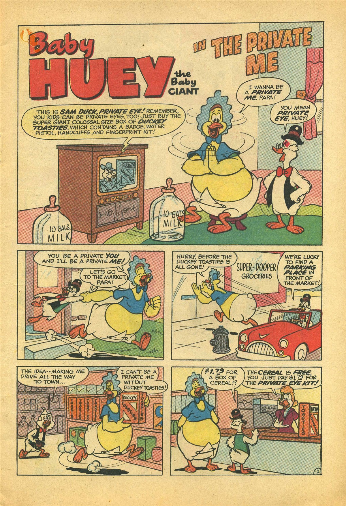 Read online Baby Huey, the Baby Giant comic -  Issue #39 - 5