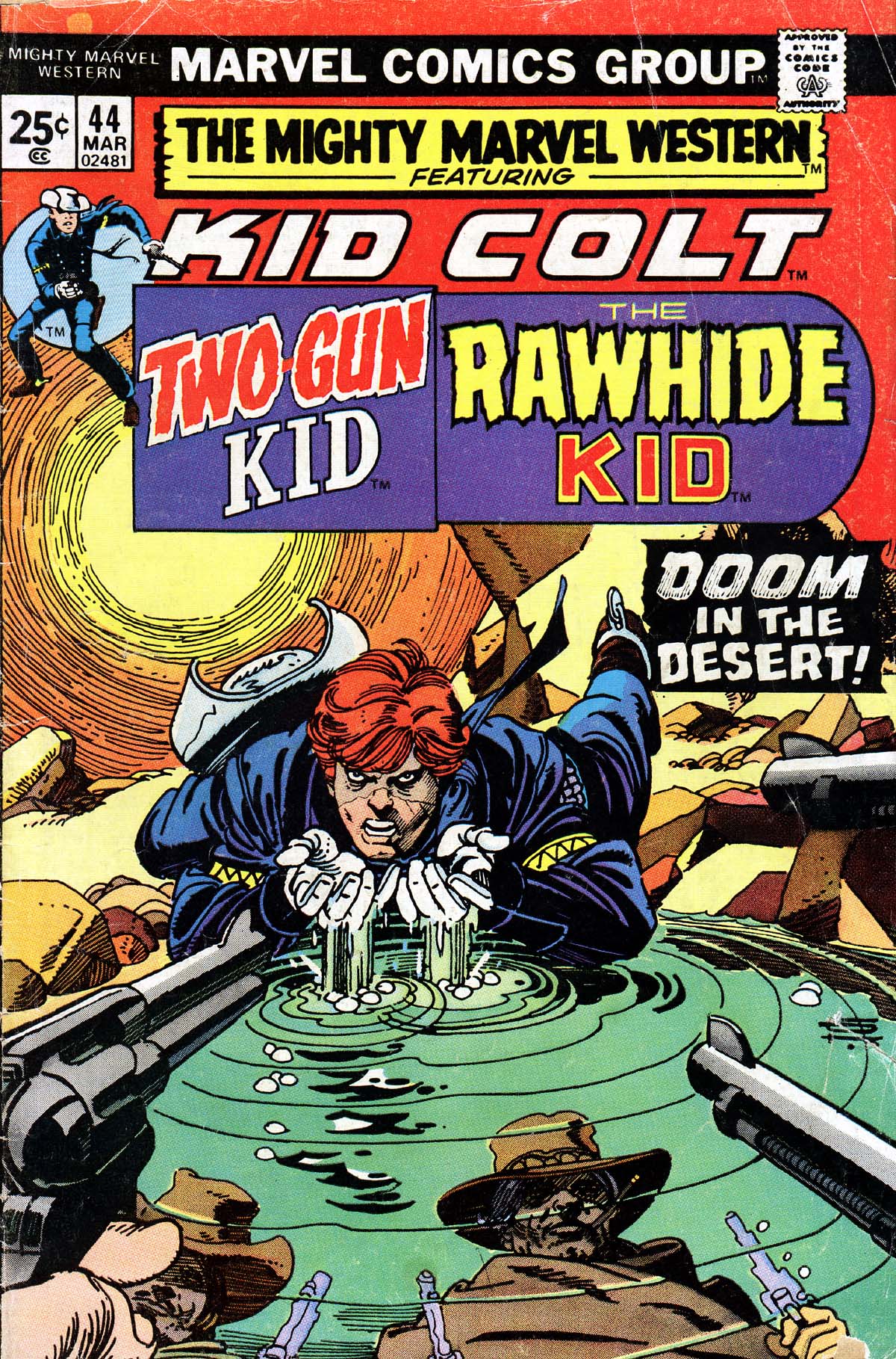 Read online The Mighty Marvel Western comic -  Issue #44 - 1