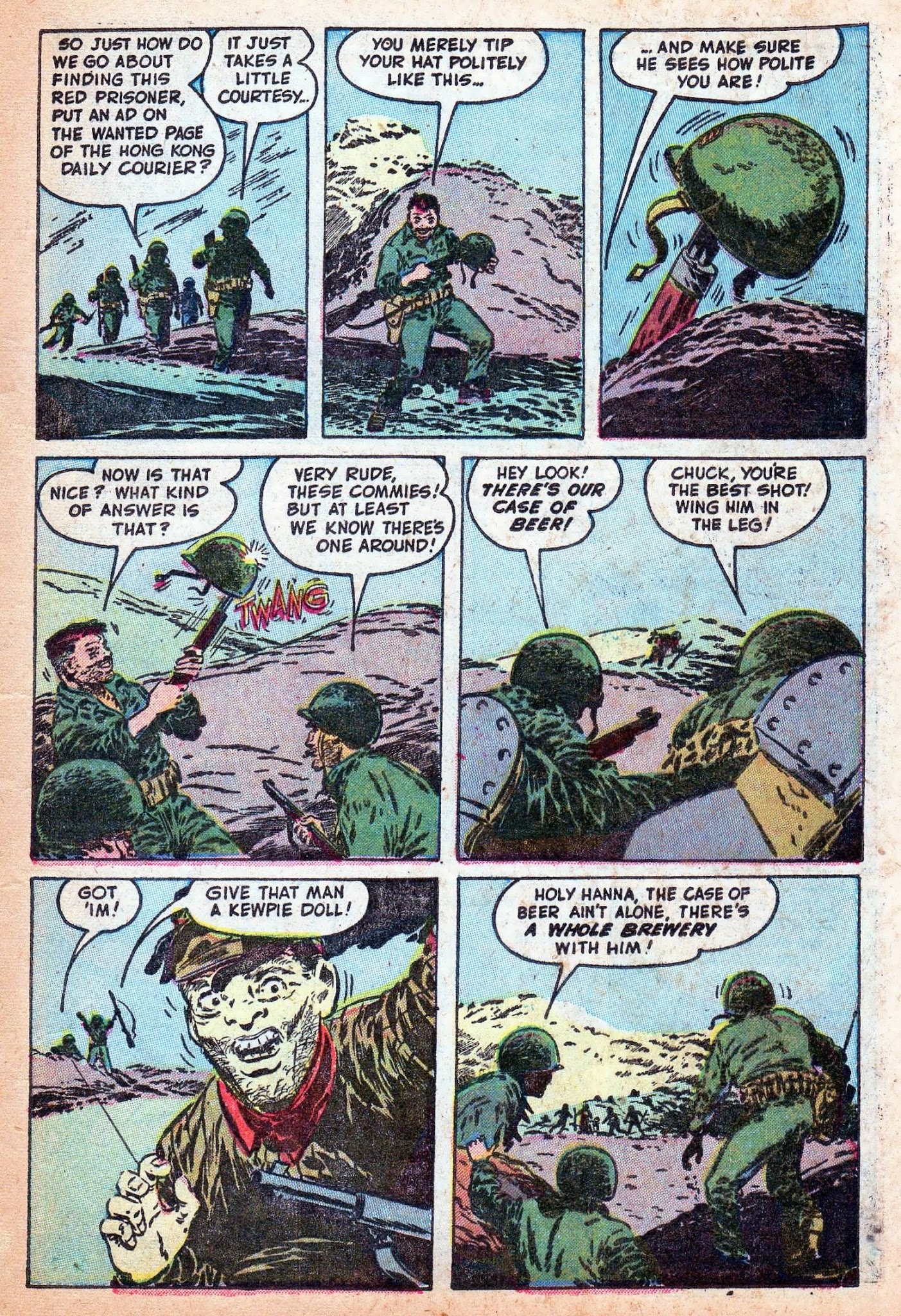 Read online War Comics comic -  Issue #23 - 13