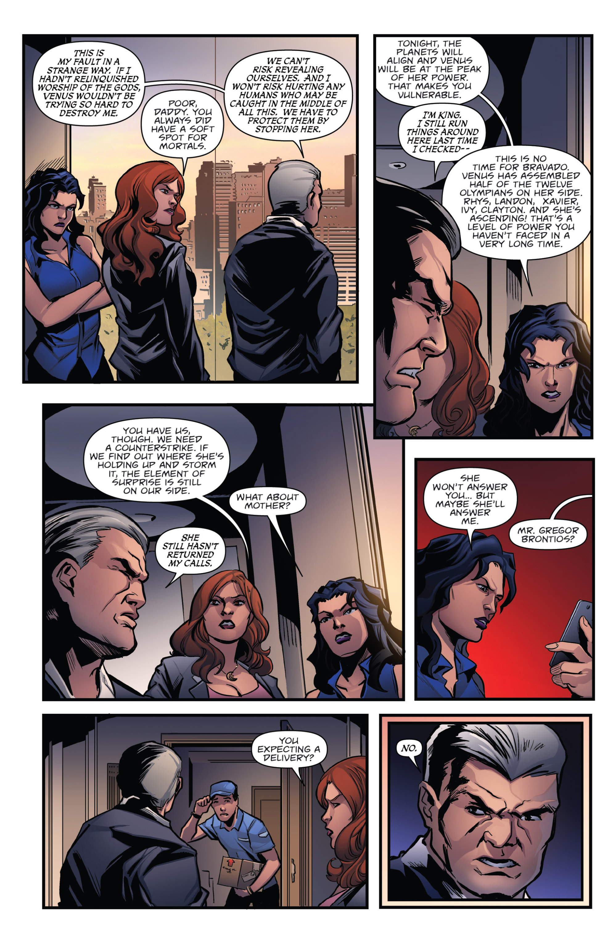 Read online Grimm Fairy Tales presents Goddess Inc. comic -  Issue #5 - 7