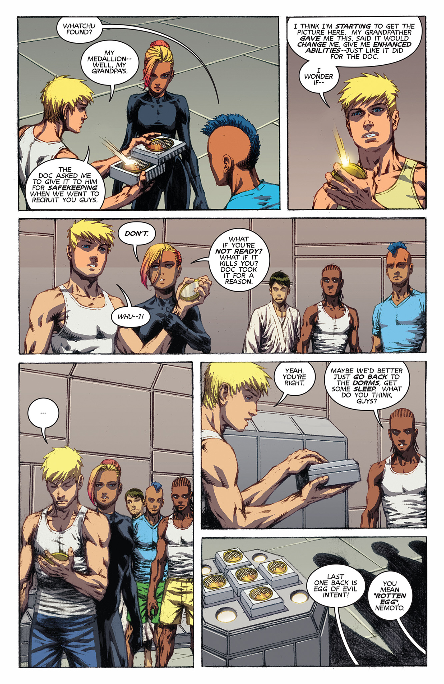 Read online Cage Hero comic -  Issue #3 - 8