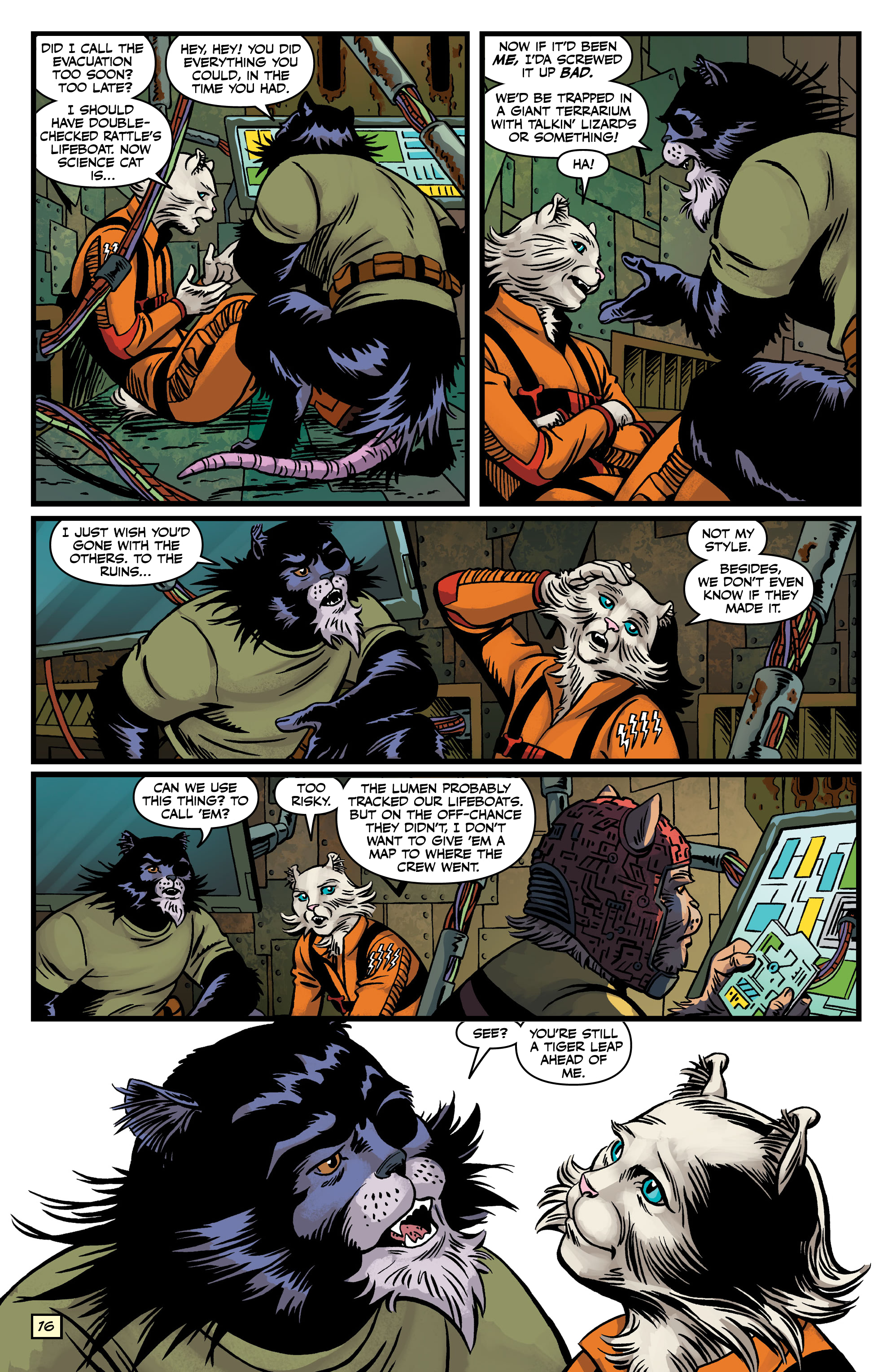 Read online Captain Ginger Season 2 comic -  Issue #3 - 17