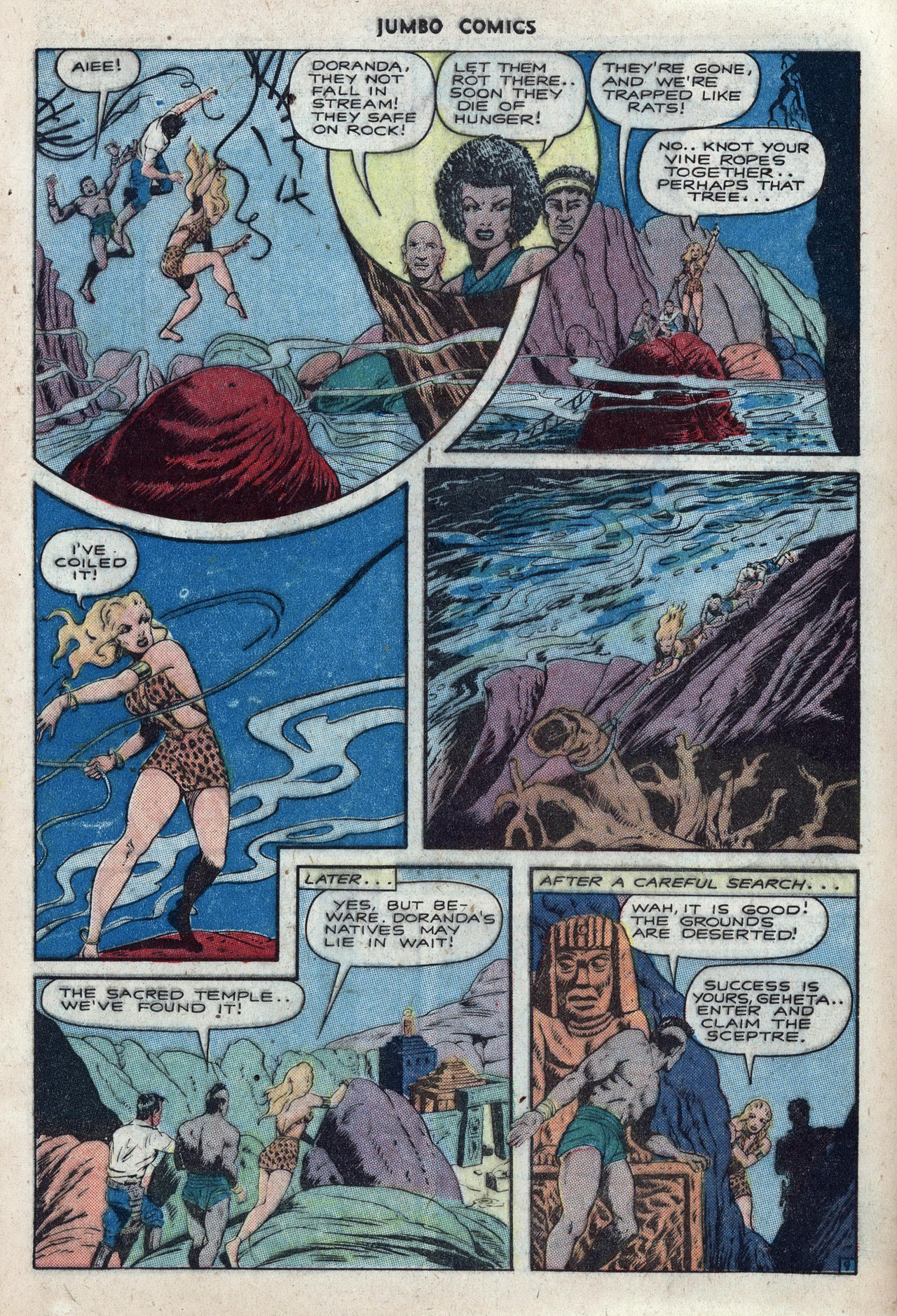 Read online Jumbo Comics comic -  Issue #66 - 11