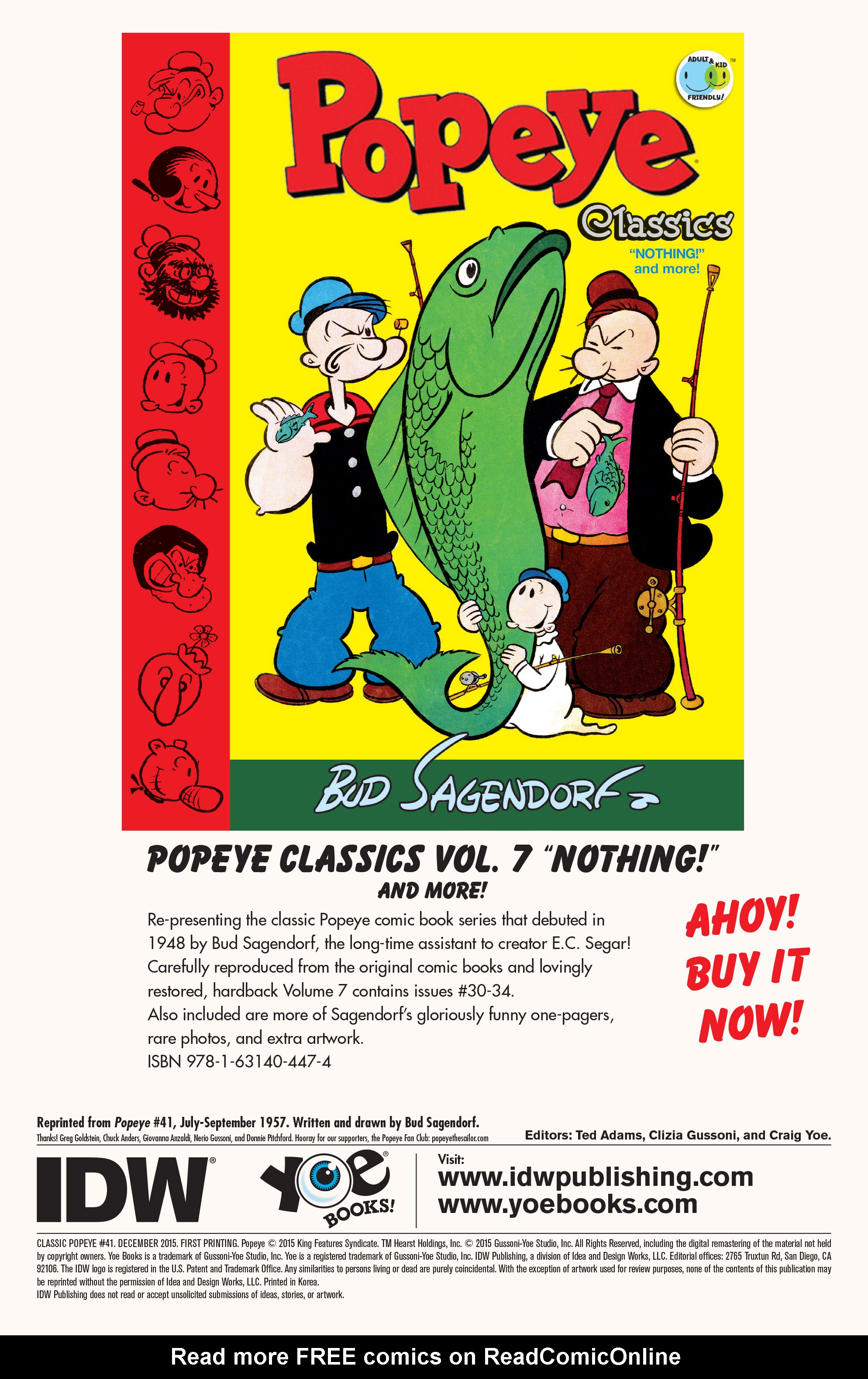 Read online Classic Popeye comic -  Issue #41 - 2