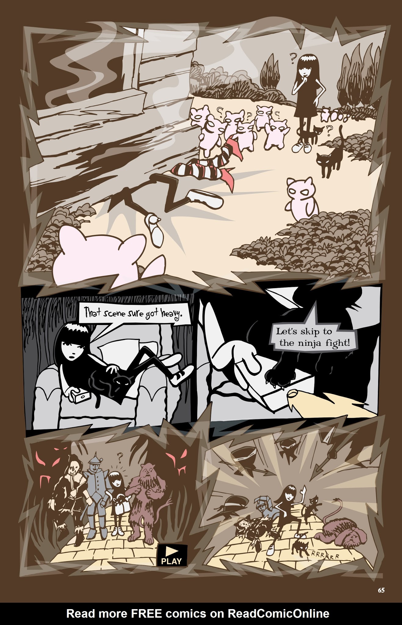 Read online The Complete Emily The Strange: All Things Strange comic -  Issue # TPB - 63