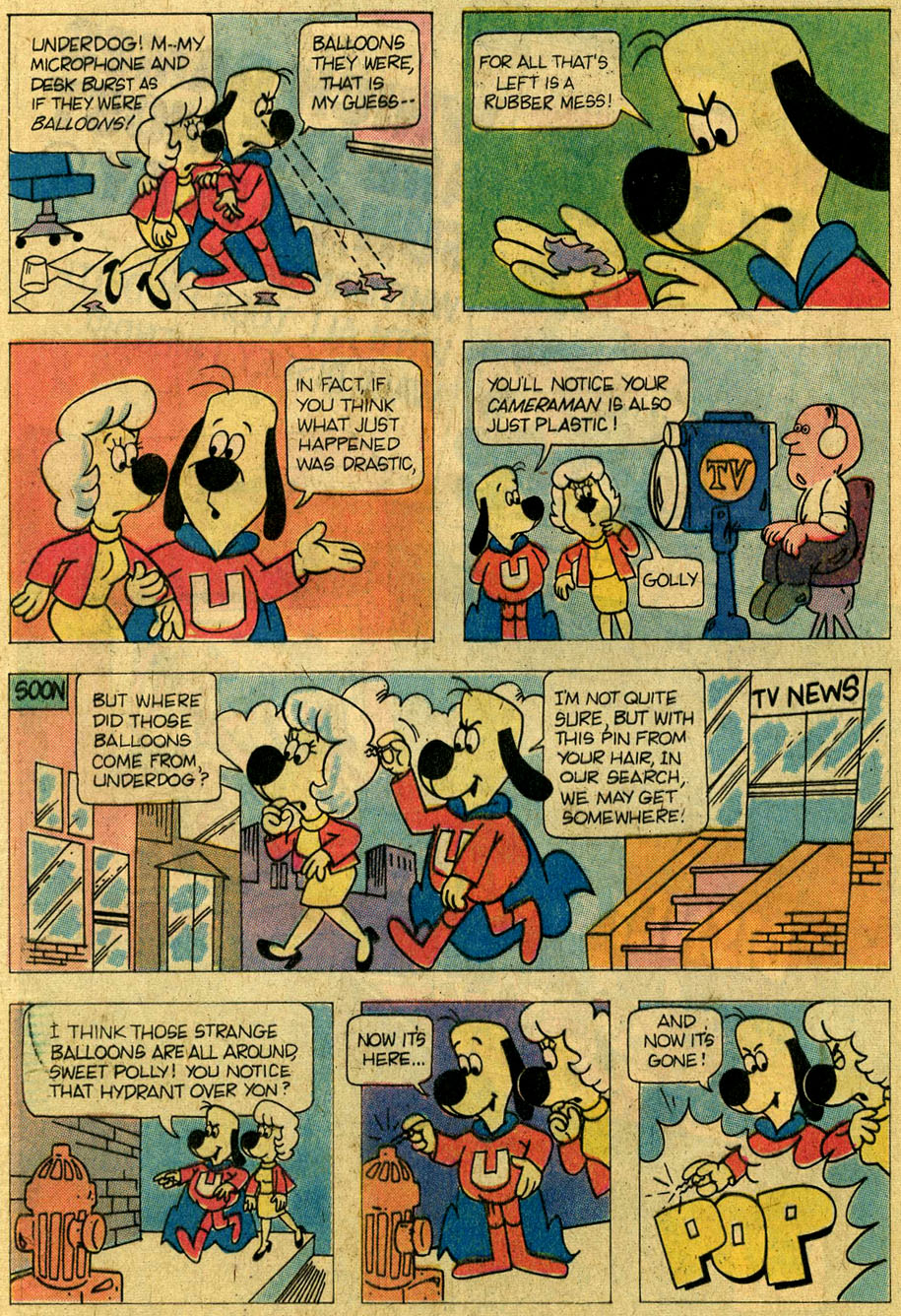 Read online Underdog (1975) comic -  Issue #15 - 16