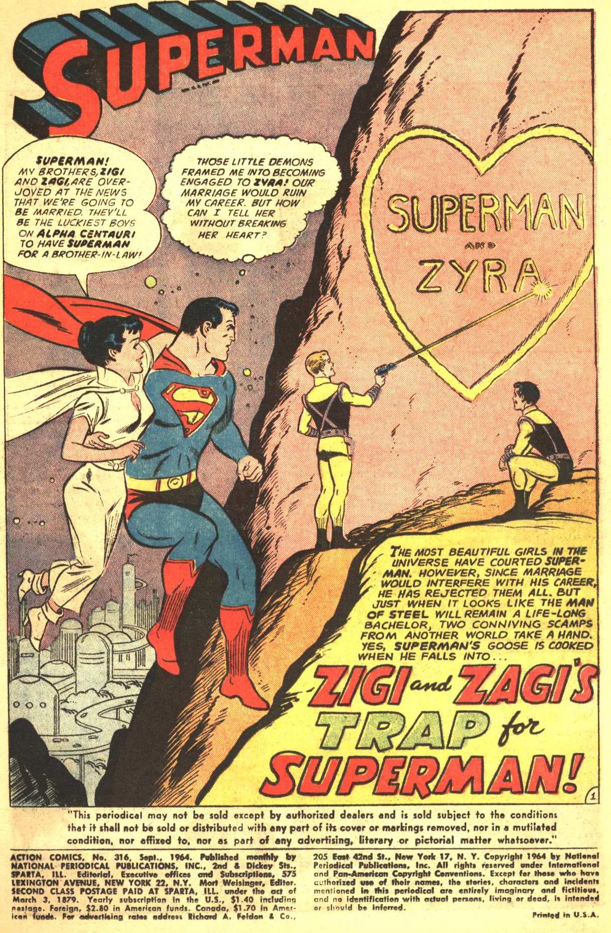 Read online Action Comics (1938) comic -  Issue #316 - 2