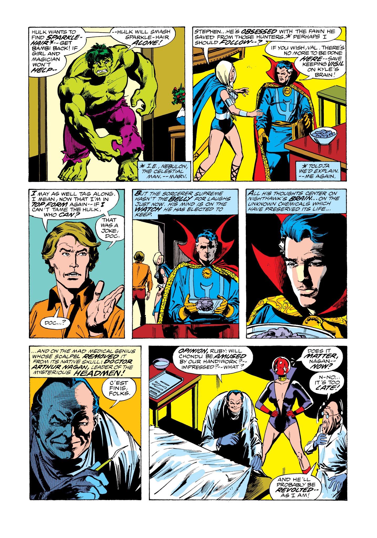 Read online Marvel Masterworks: The Defenders comic -  Issue # TPB 5 (Part 1) - 87