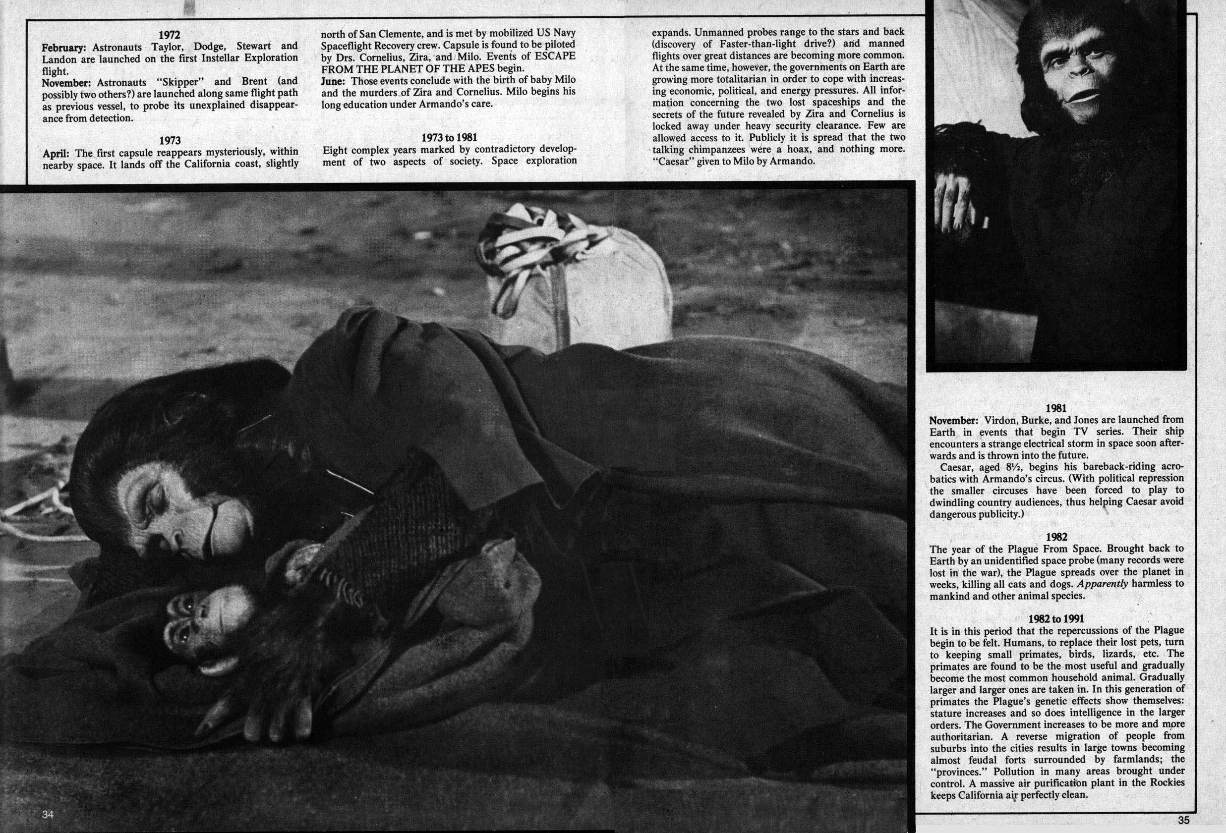 Read online Planet of the Apes comic -  Issue #11 - 33