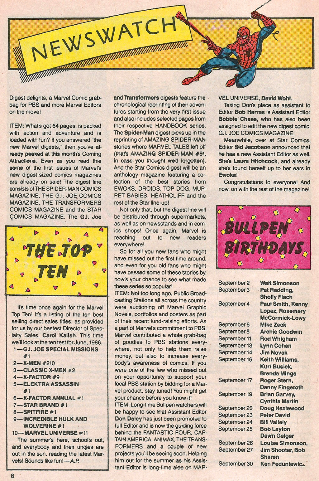 Read online Marvel Age comic -  Issue #45 - 10