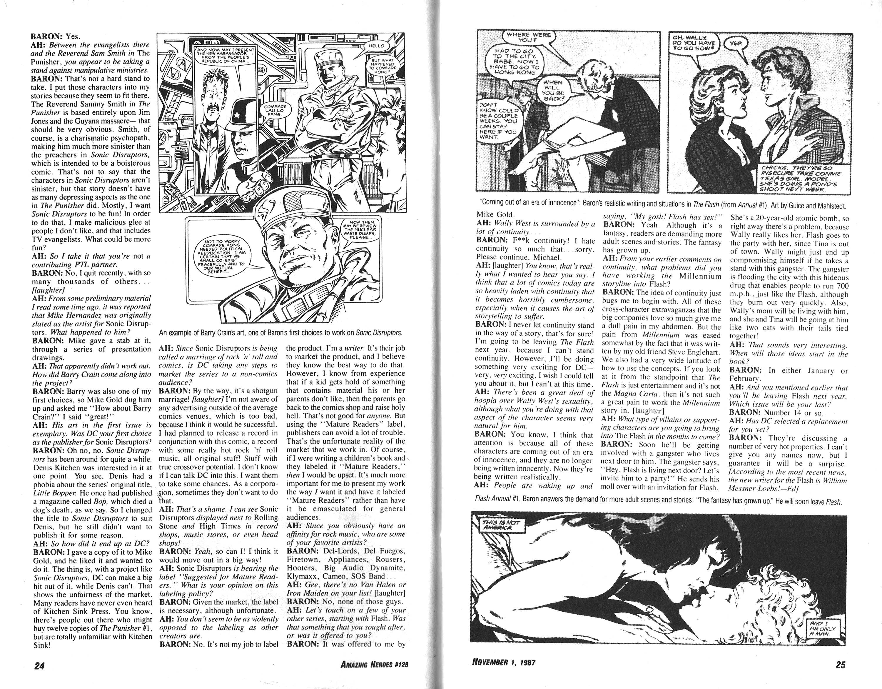 Read online Amazing Heroes comic -  Issue #128 - 13