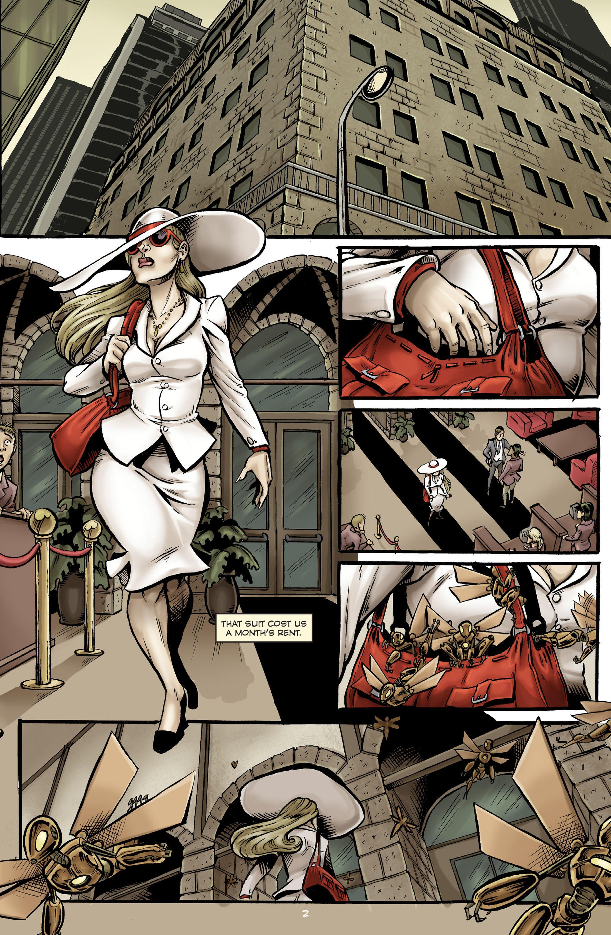 Read online Unmasked comic -  Issue #2 - 4